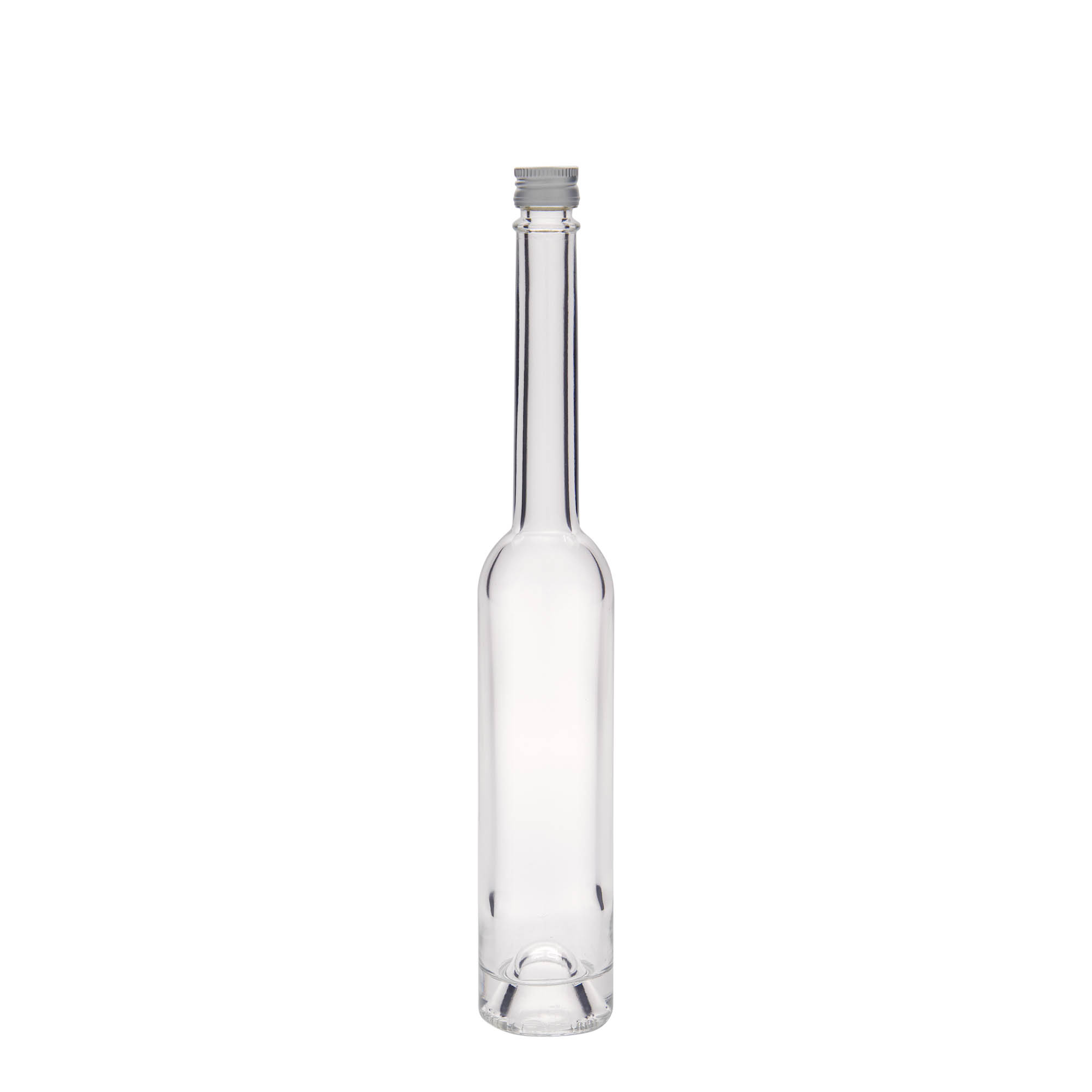 100 ml glassflaske 'Platina', åpning: PP 18