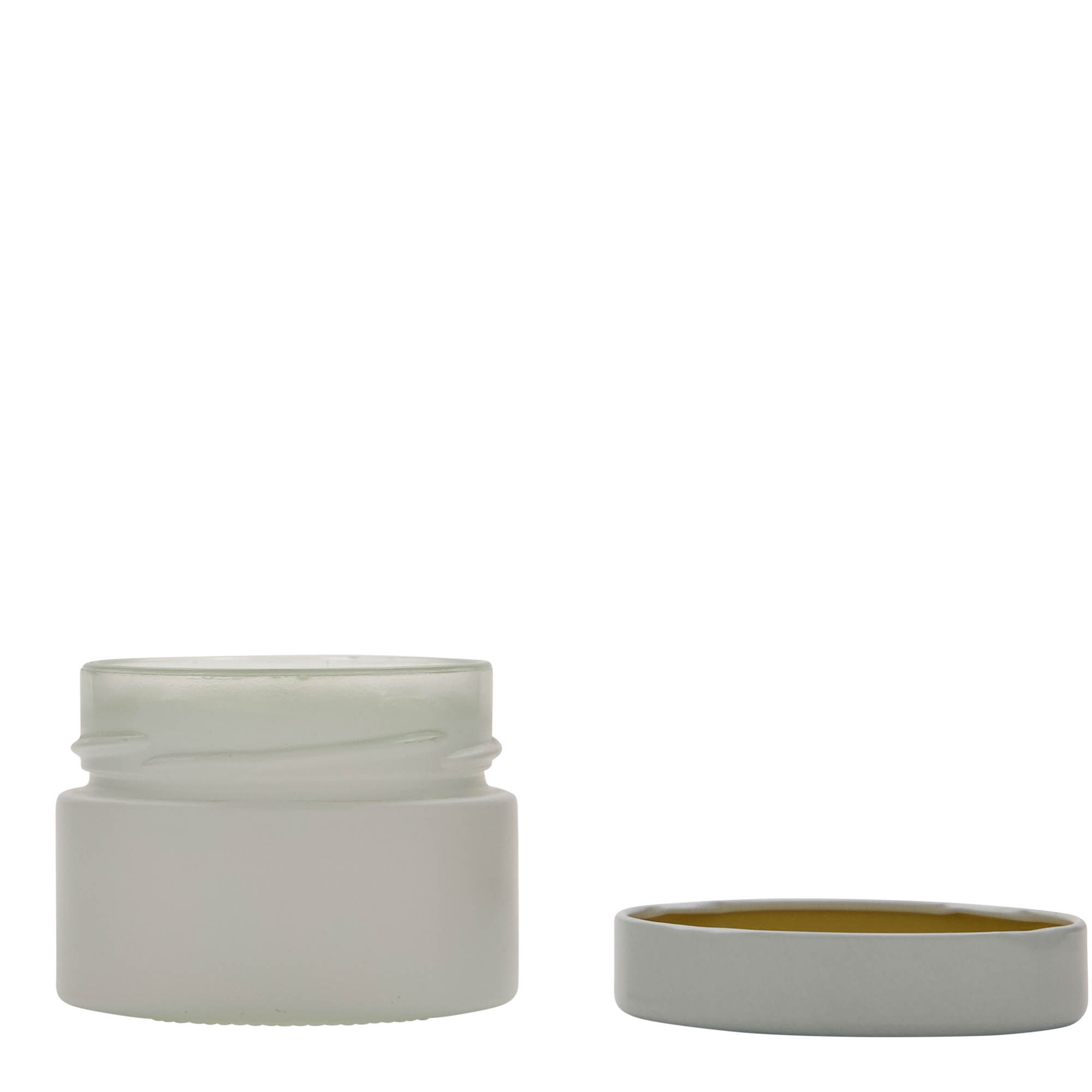 130 ml rundt glass 'Aurora', hvit, åpning: Deep-Twist-Off (DTO 66) 130 ml rundt glass 'Aurora', hvit, åpning: Deep-Twist-Off (DTO 66)
