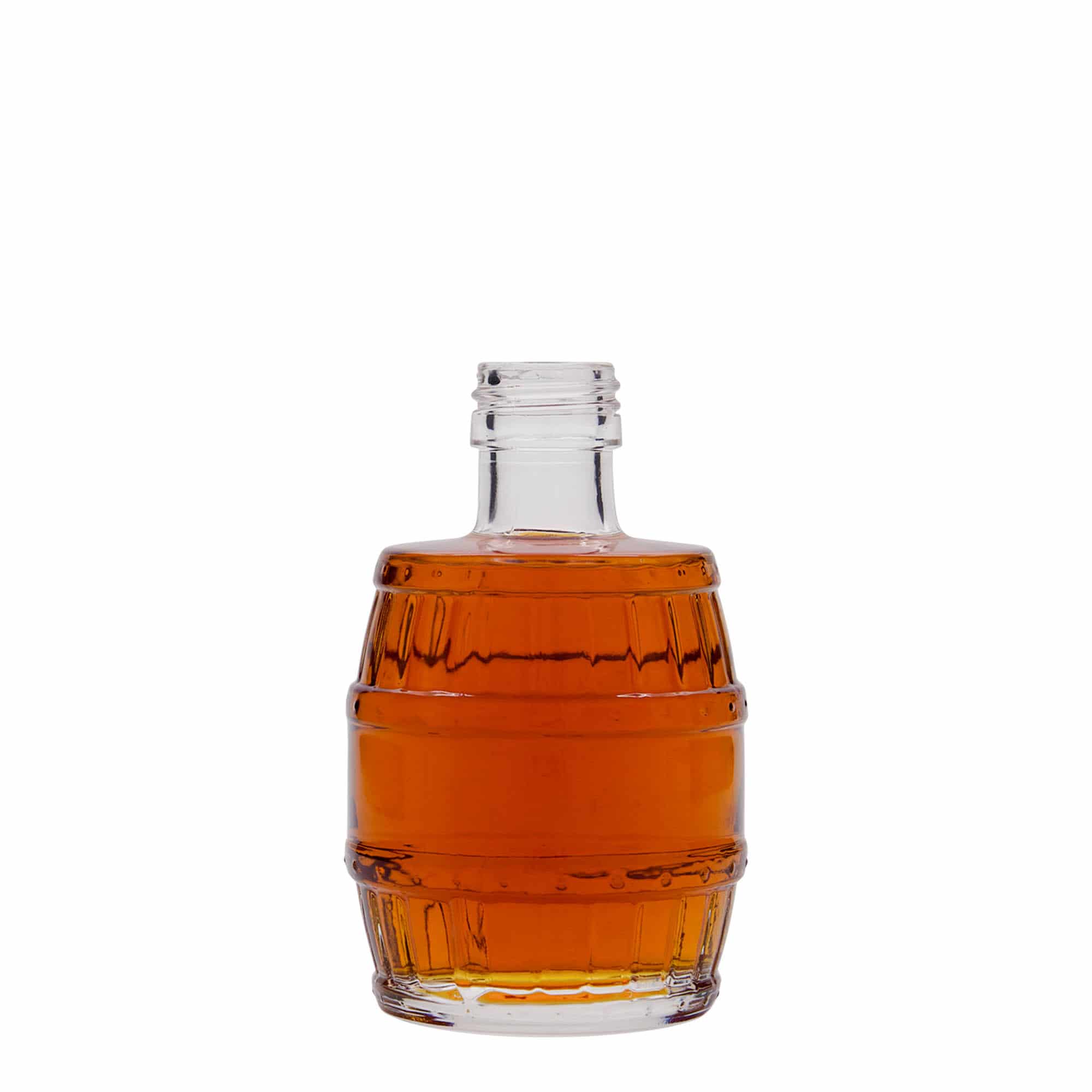 200 ml glassflaske "Fass", åpning: PP 28