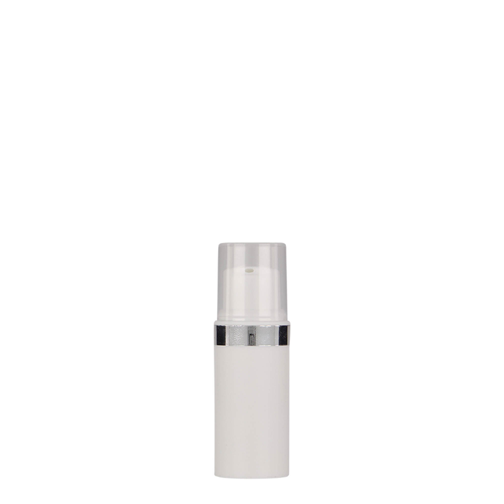 5 ml luftløs dispenser 'Nano', PP-plast, hvit 5 ml luftløs dispenser 'Nano', PP-plast, hvit