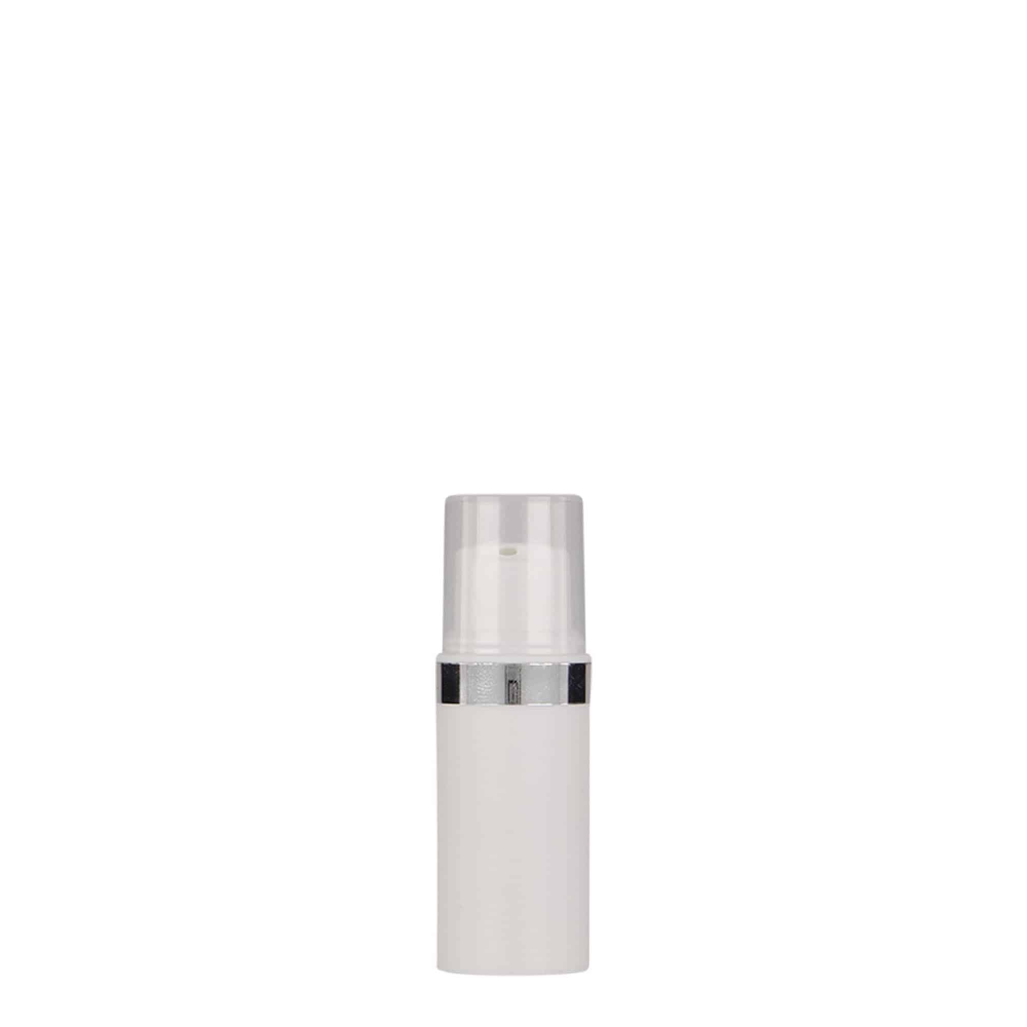 5 ml luftløs dispenser 'Nano', PP-plast, hvit 5 ml luftløs dispenser 'Nano', PP-plast, hvit