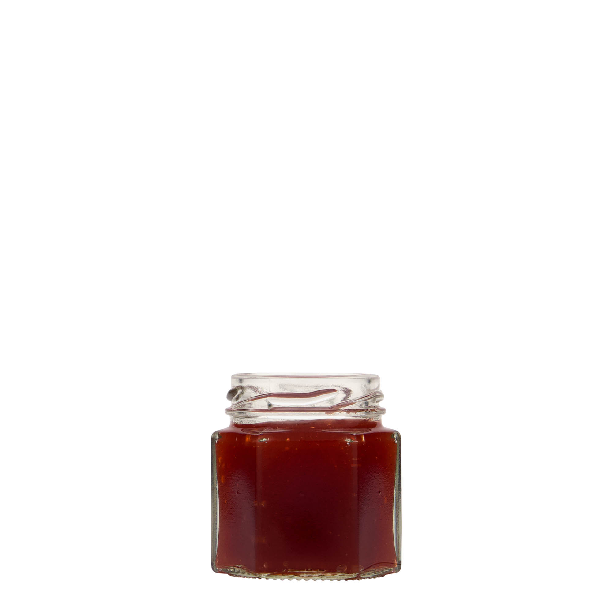 47 ml sekskantglass, åpning: Twist-Off (TO 43)