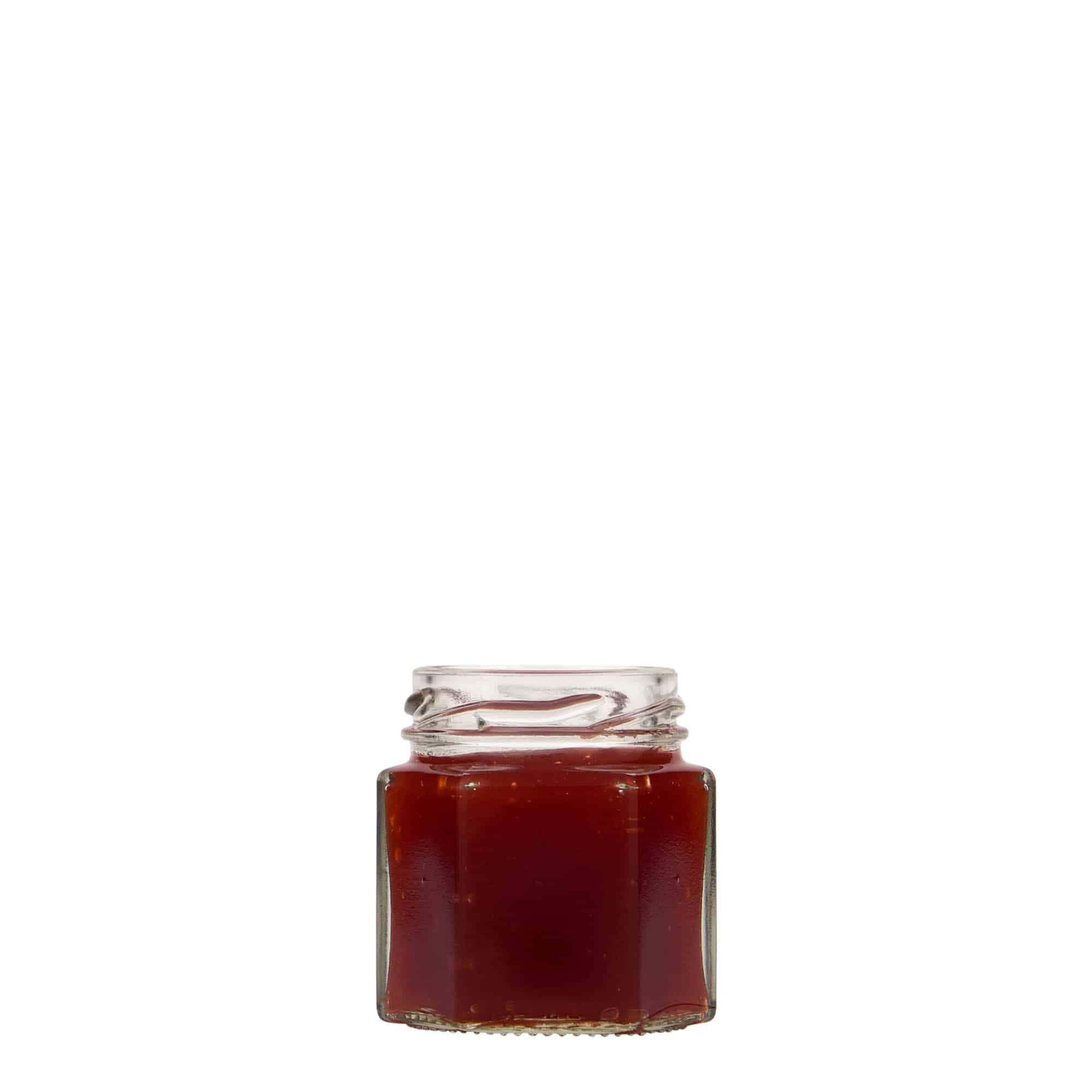 47 ml sekskantglass, åpning: Twist-Off (TO 43)