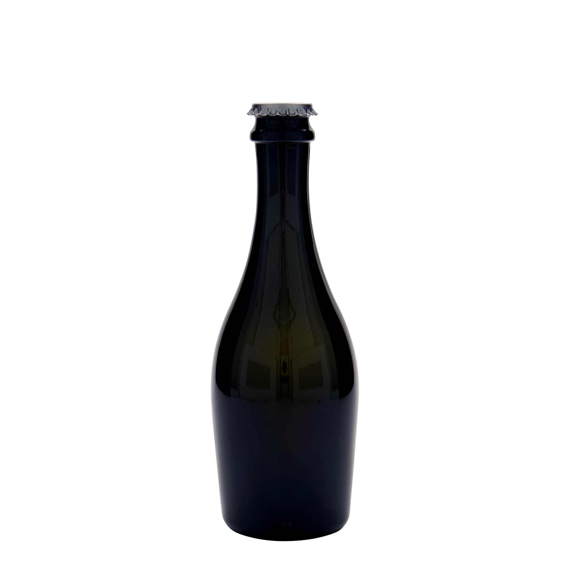 330 ml musserende vinflaske 'Carmen', glass, antikkgrønn, åpning: skrukork