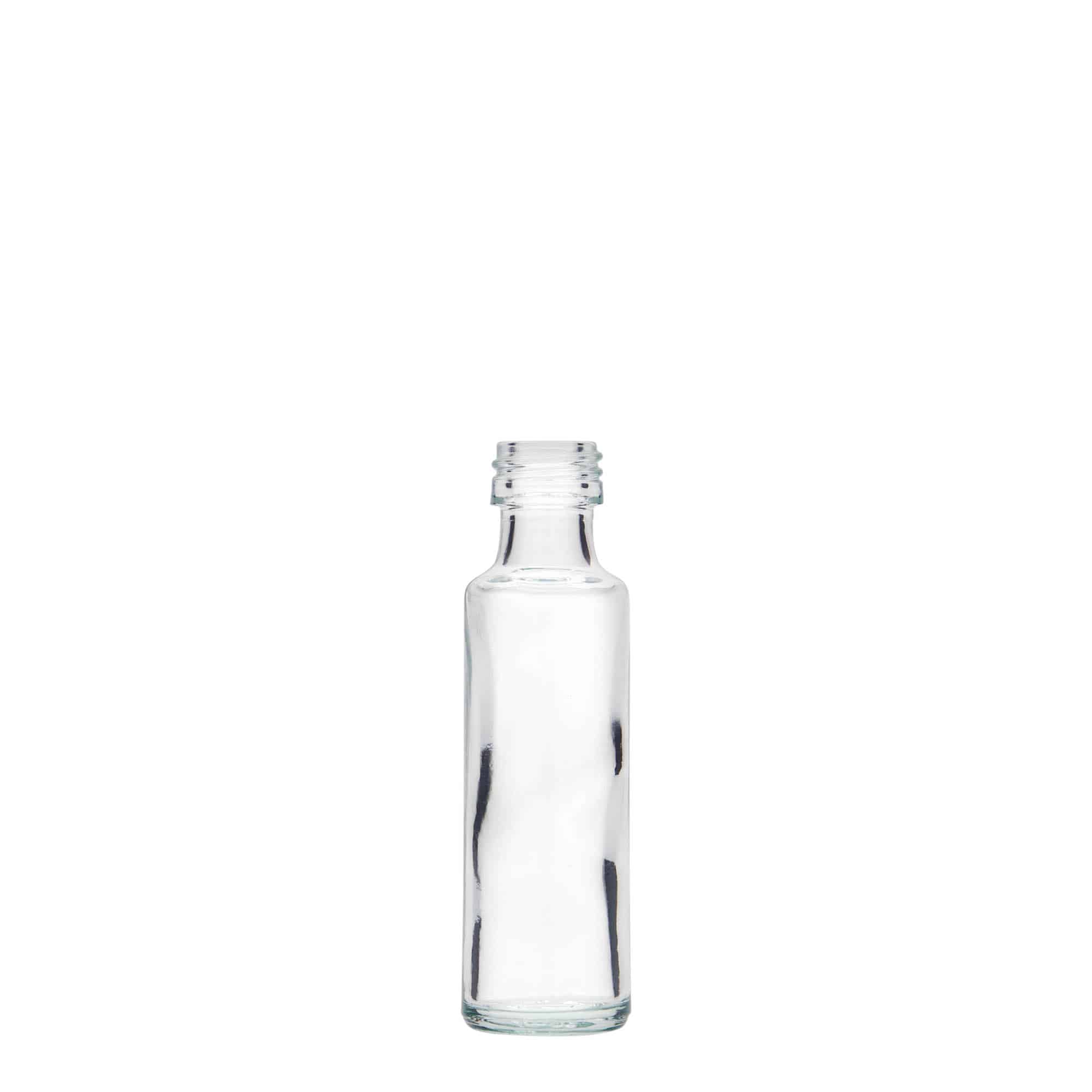 20 ml glassflaske "Dorica", åpning: PP 18 20 ml glassflaske "Dorica", åpning: PP 18