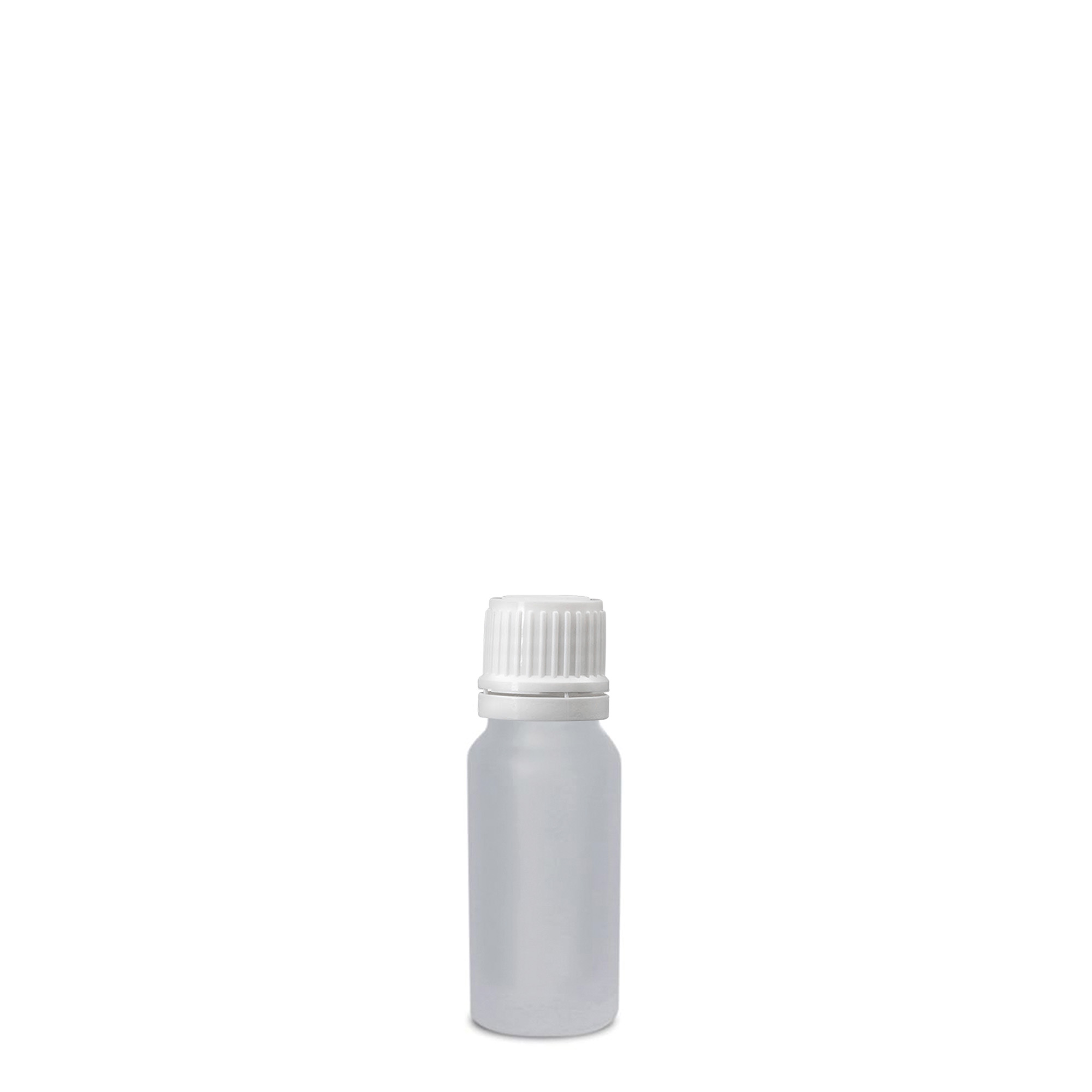 10 ml medisinsk flaske, glass, frostet, åpning: DIN 18