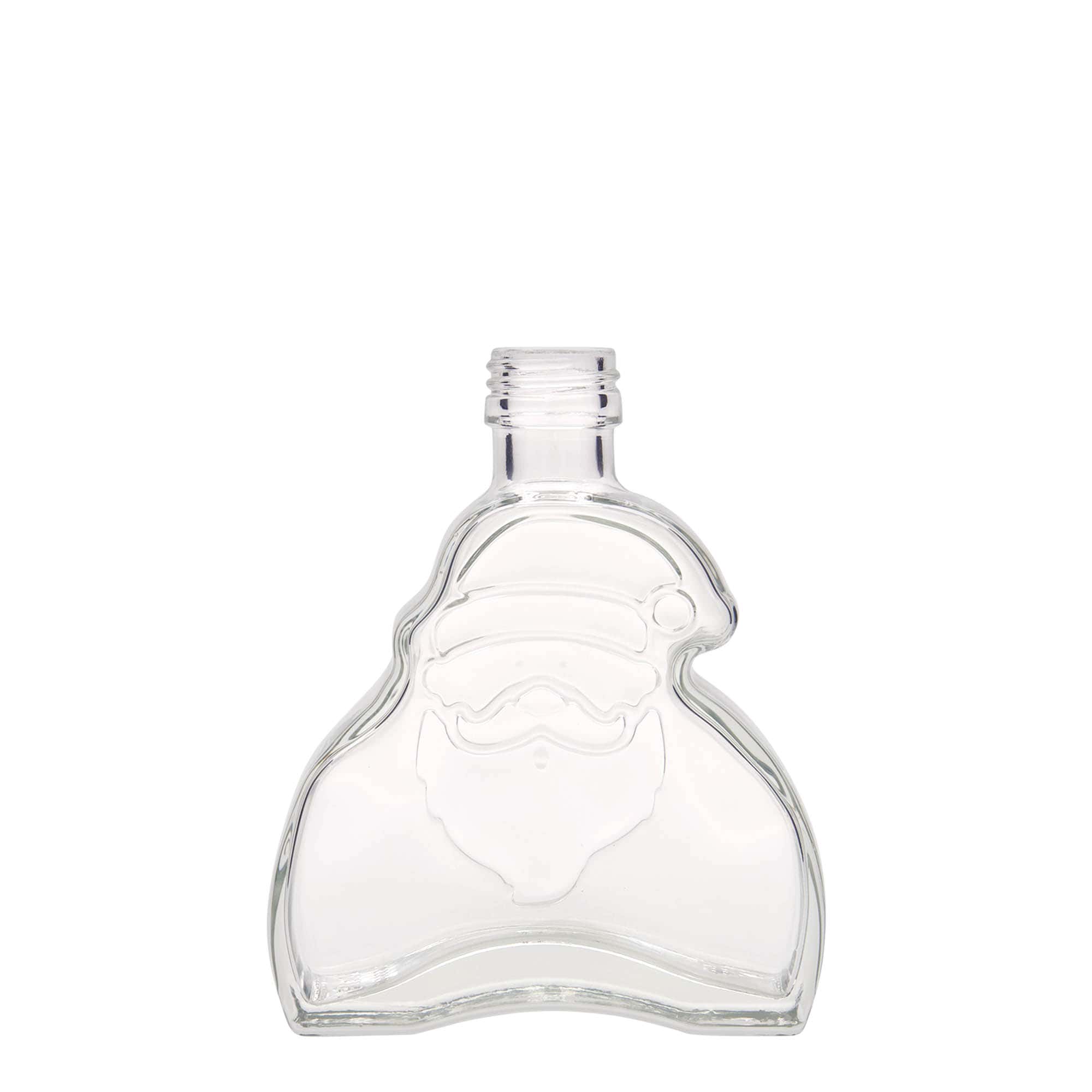 200 ml glassflaske "Santa Claus", åpning: PP 28 200 ml glassflaske "Santa Claus", åpning: PP 28