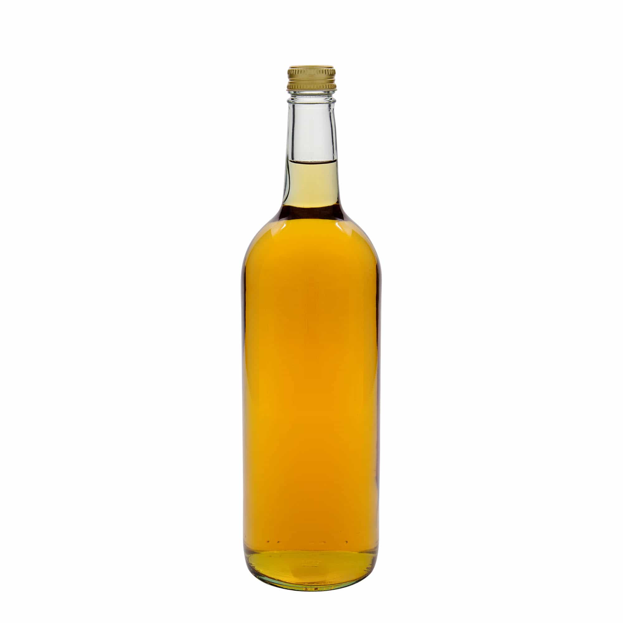 1.000 ml universell flaske, glass, åpning: PP 28