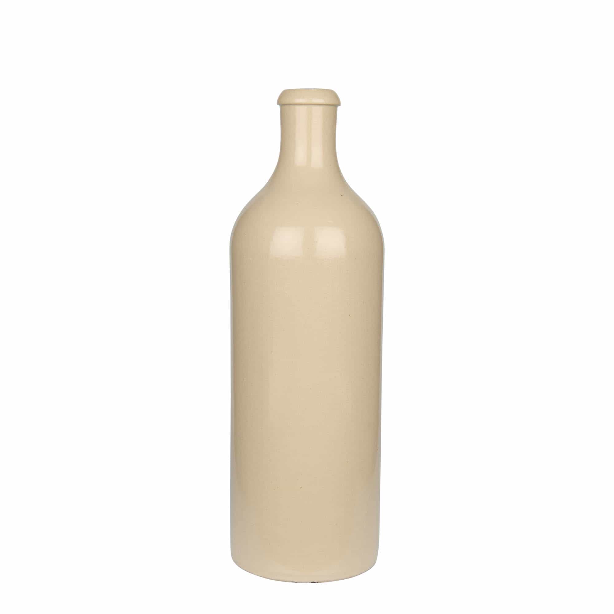 750 ml leirkrus, steintøy, beige, åpning: Kork 750 ml leirkrus, steintøy, beige, åpning: Kork