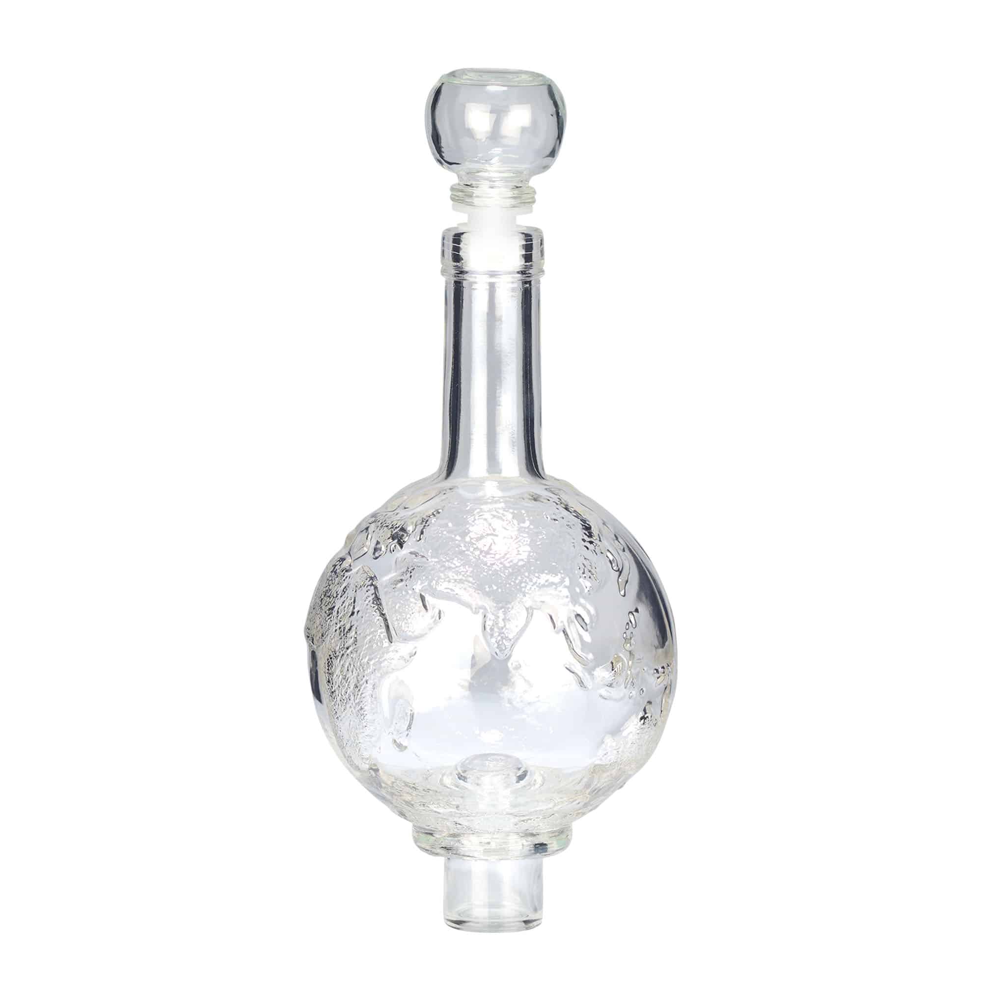 500 ml glassflaske "Globus', åpning: Kork