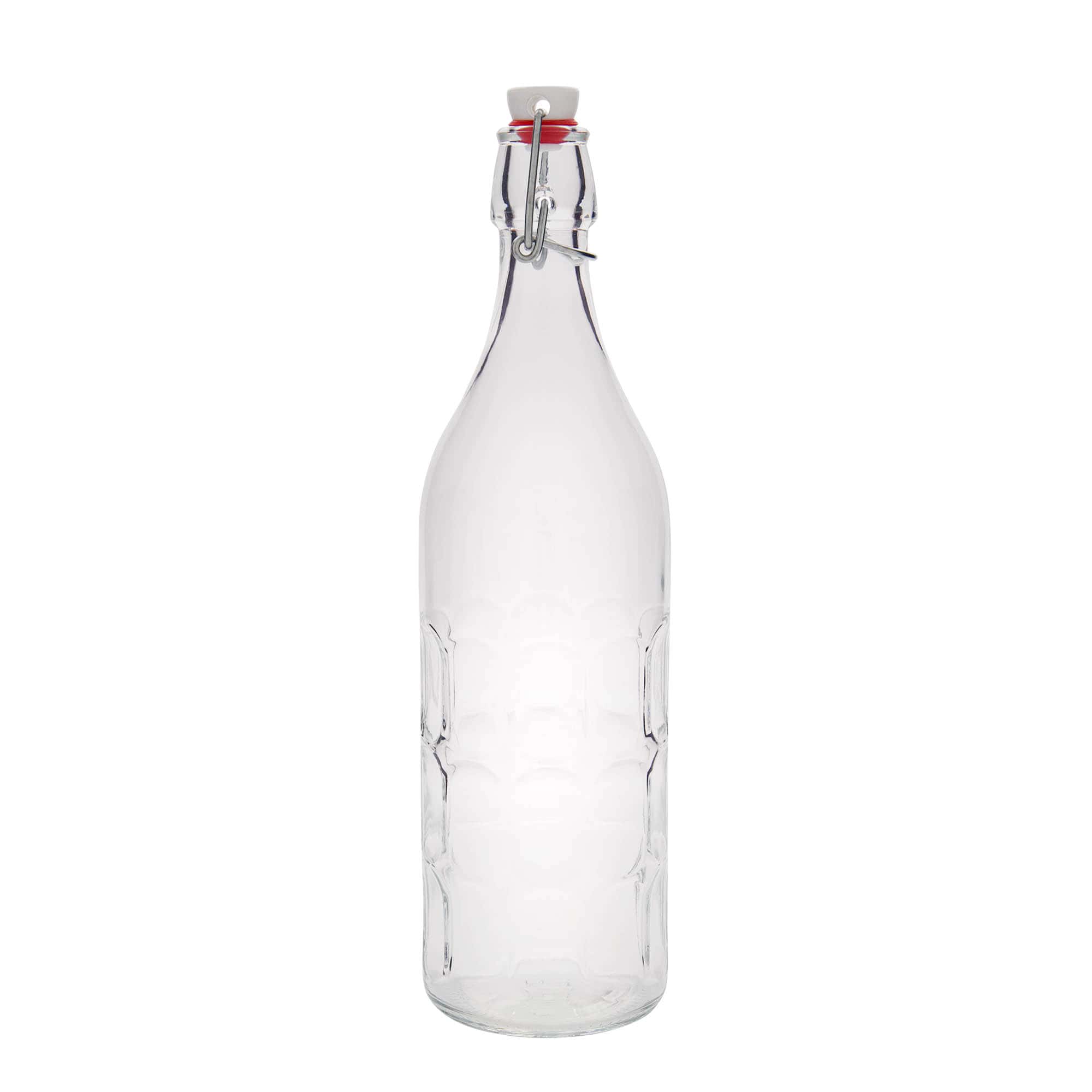 1.000 ml glassflaske Moresca, åpning: patentlokk