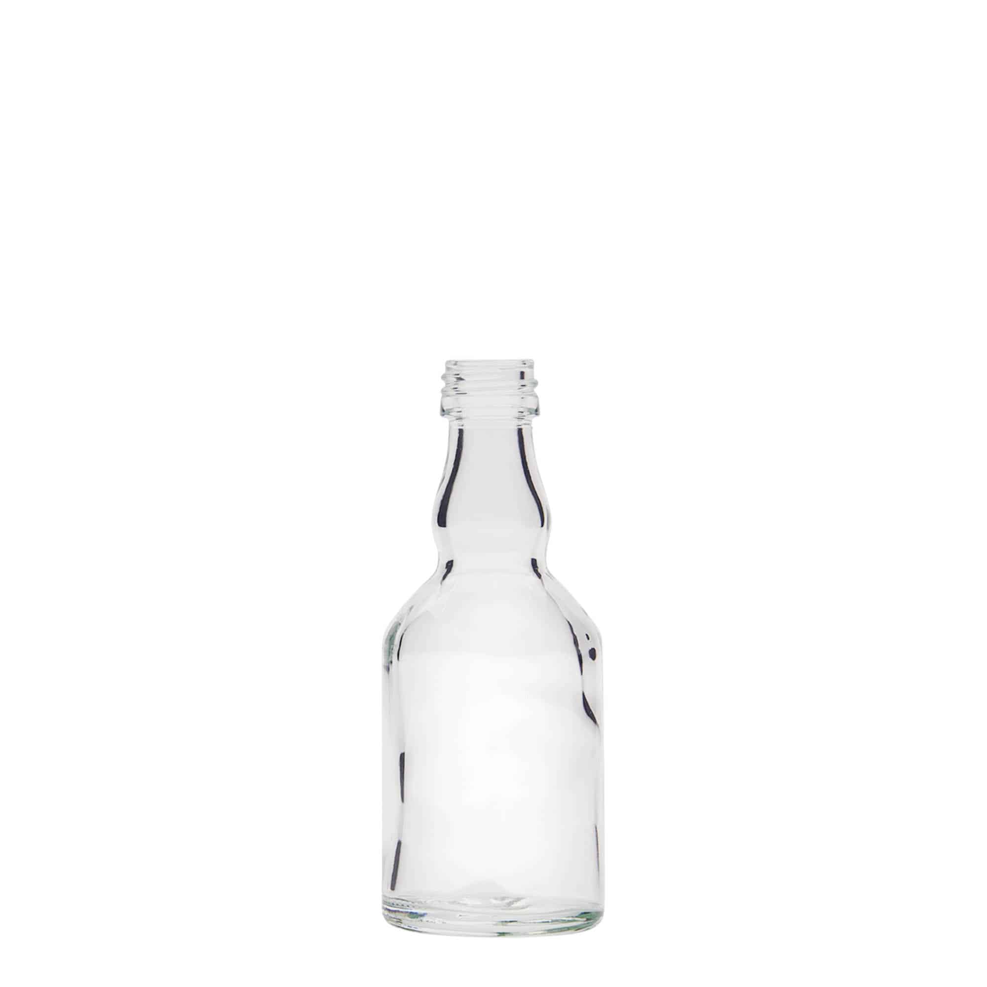 50 ml glassflaske 'Georgio', munnstykke: PP 18