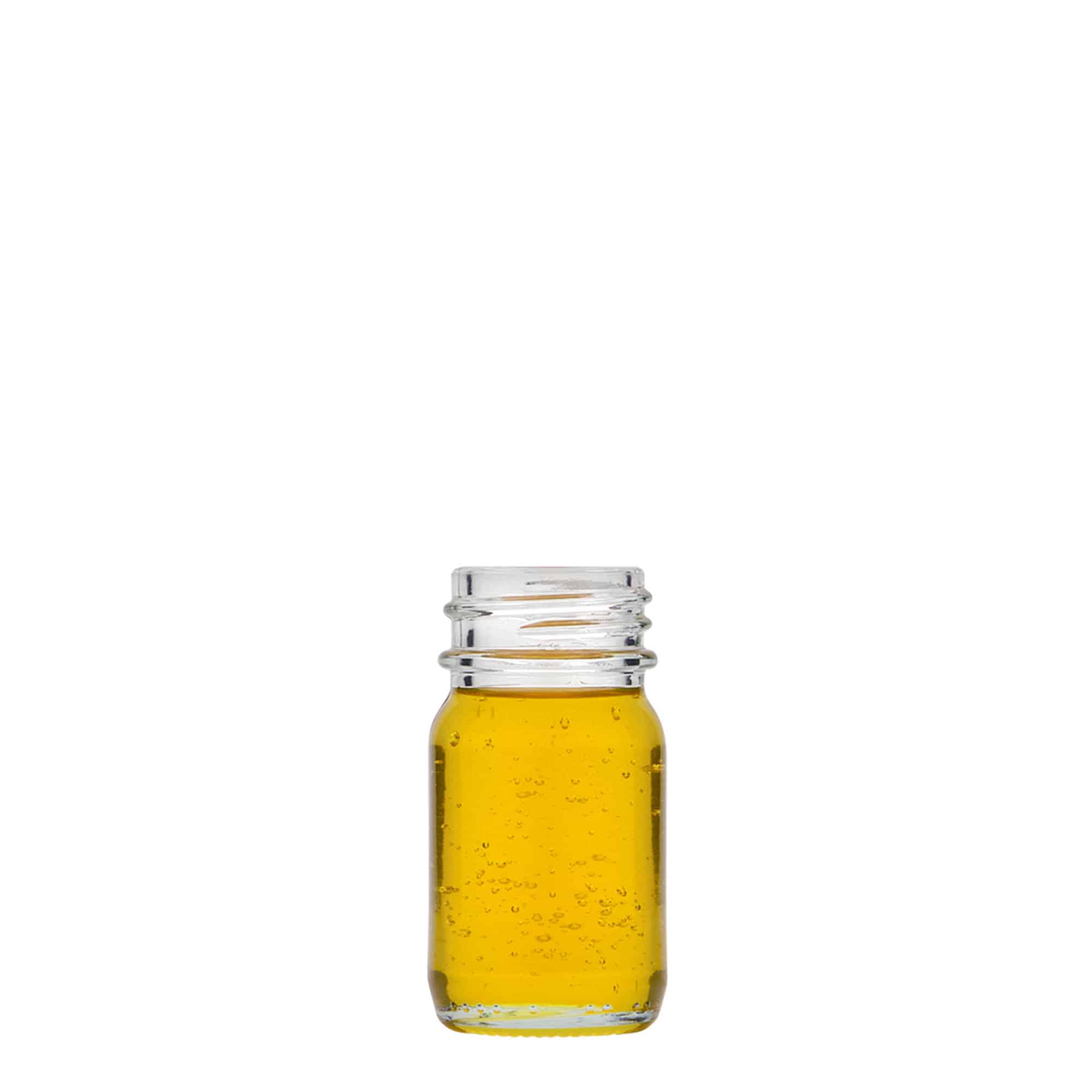 30 ml vidhalsglass, åpning: DIN 32