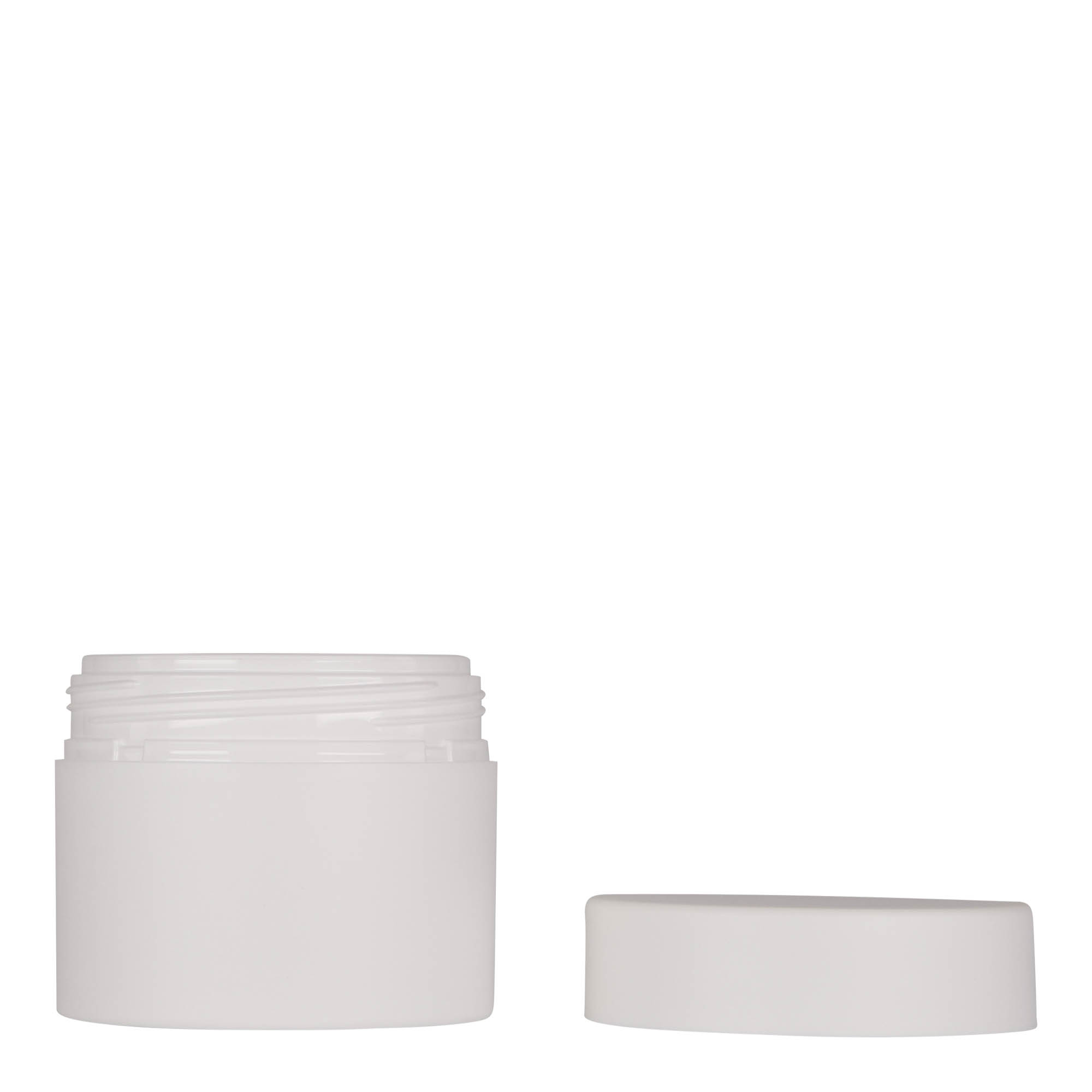 100 ml plastboks 'Antonella', PP, hvit, åpning: skrukork 100 ml plastboks 'Antonella', PP, hvit, åpning: skrukork