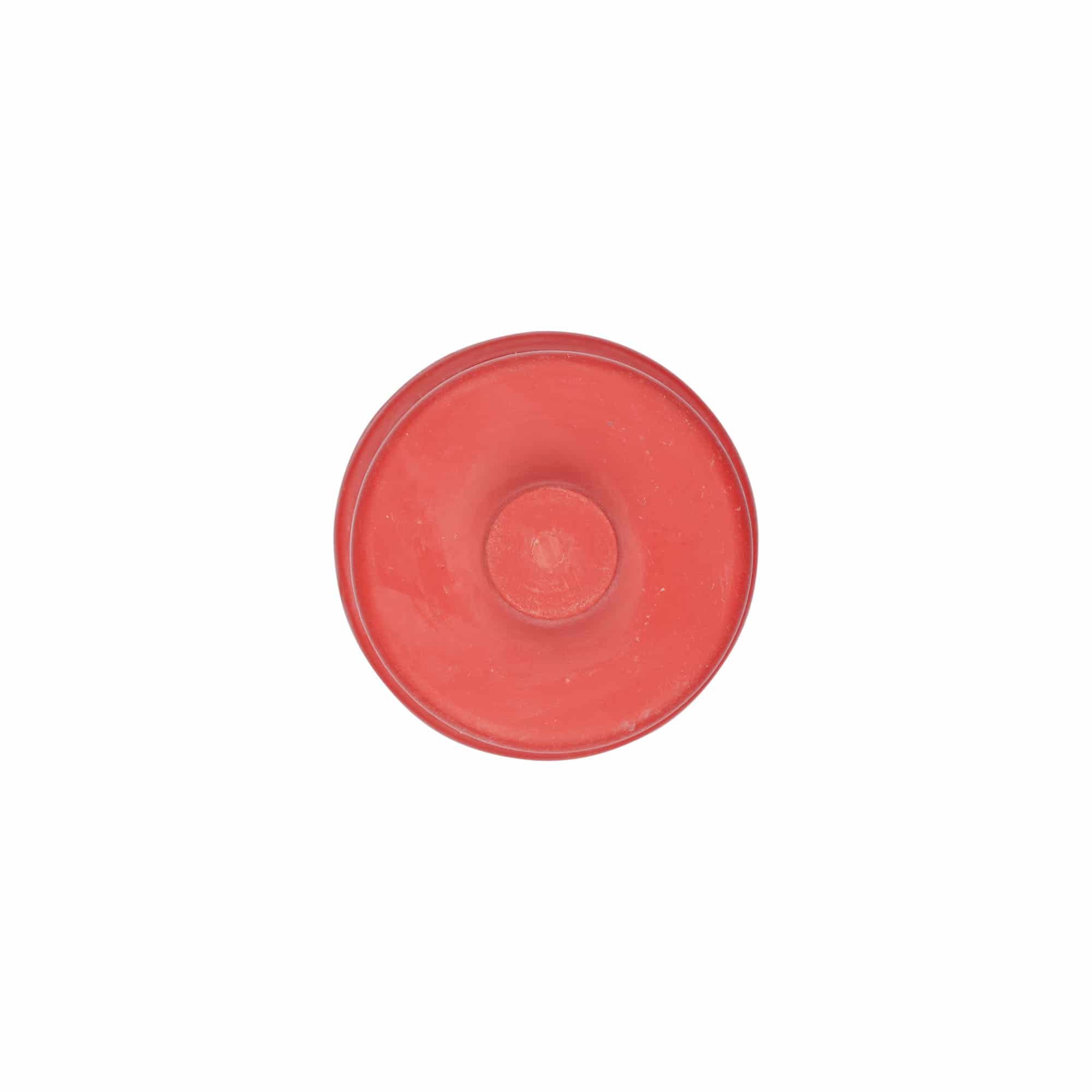 Mosthette type 4a, gummi, rød
