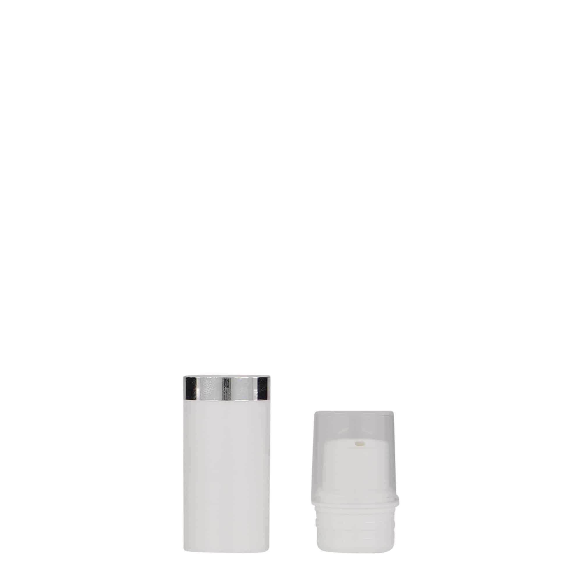 5 ml Airless Dispenser "Nano", PP-plast, hvit