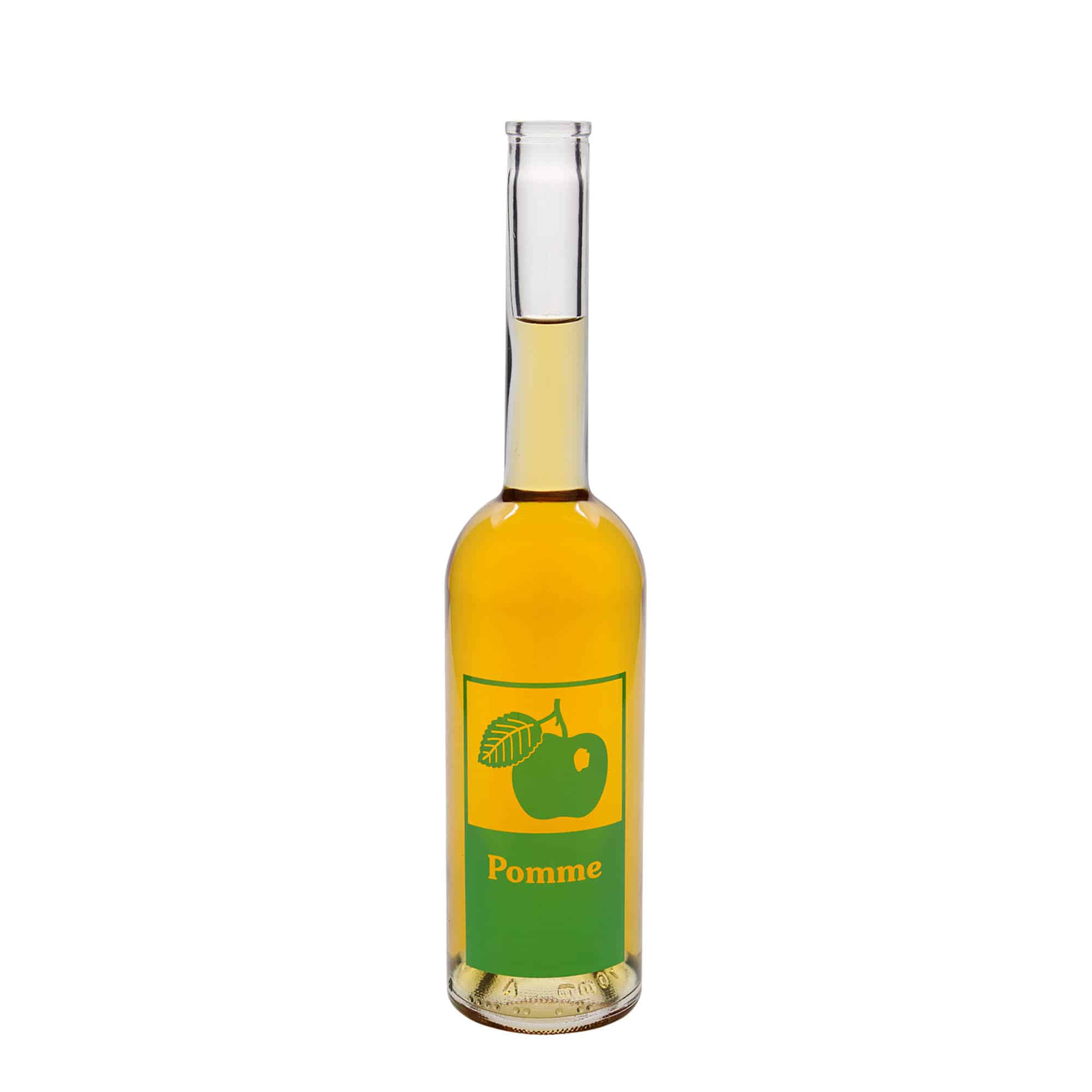 500 ml glassflaske "Opera", motiv: Pomme, åpning: Kork