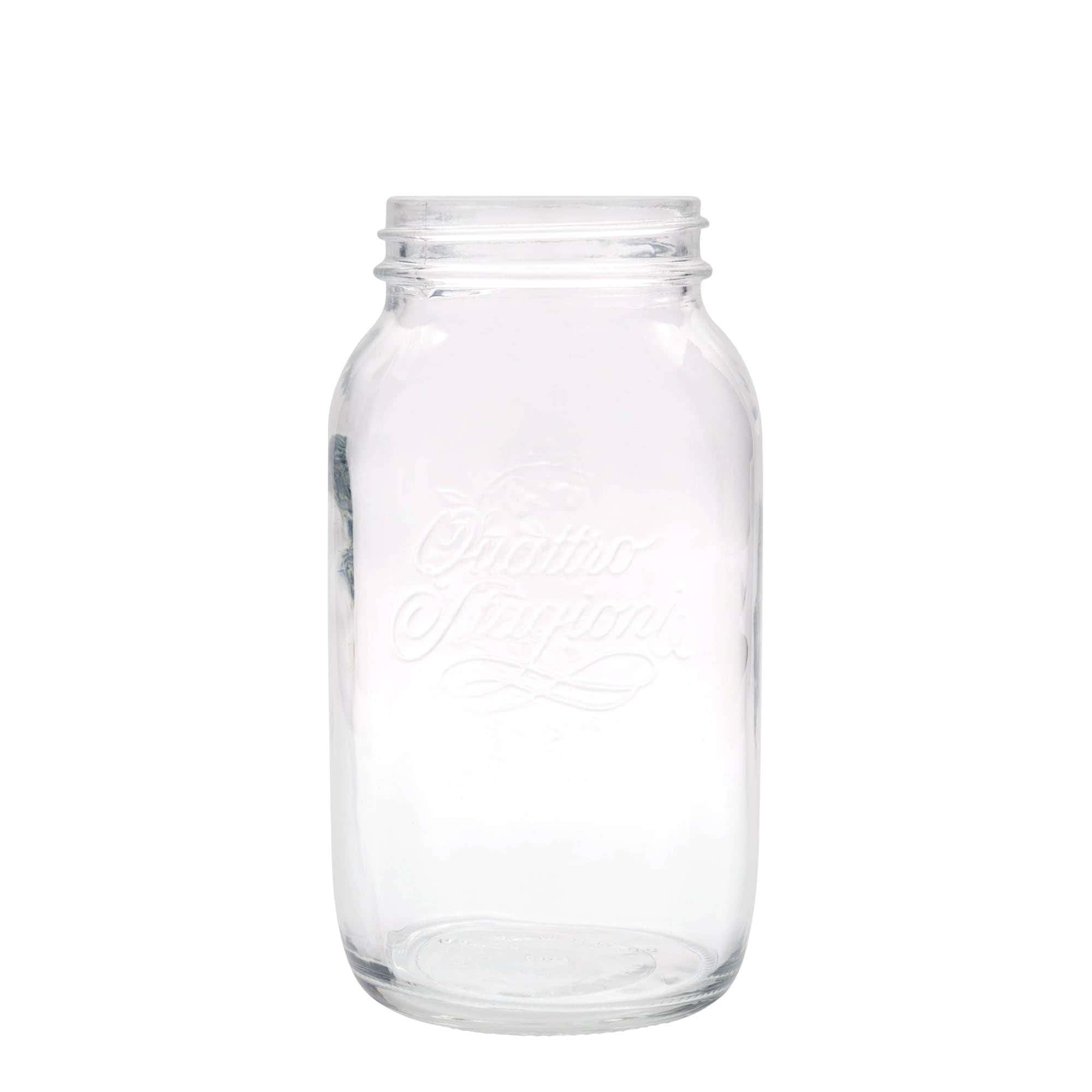 1500 ml glass "Quattro Stagioni", åpning: Skrulokk