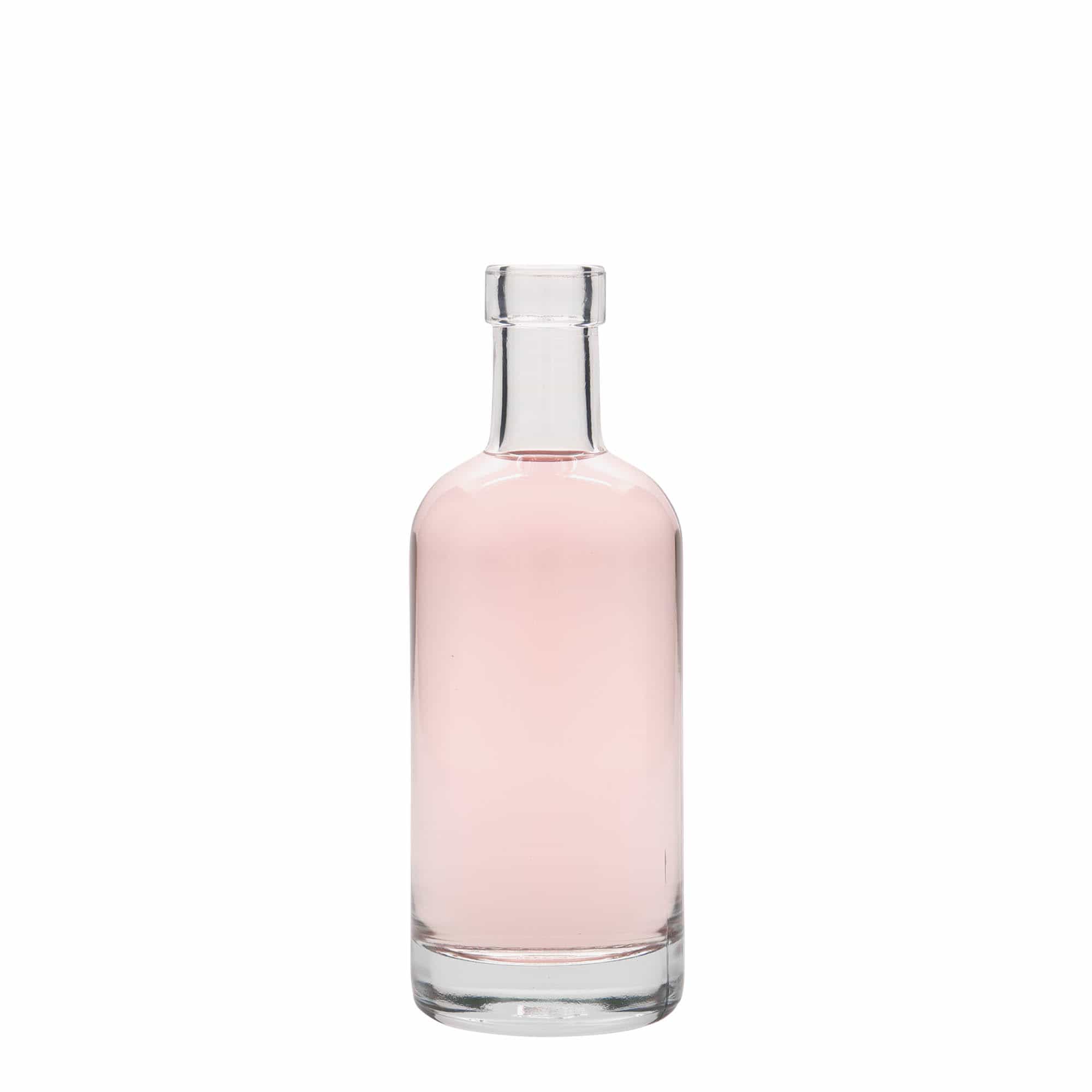 250 ml glassflaske 'Linea Uno', åpning: kork