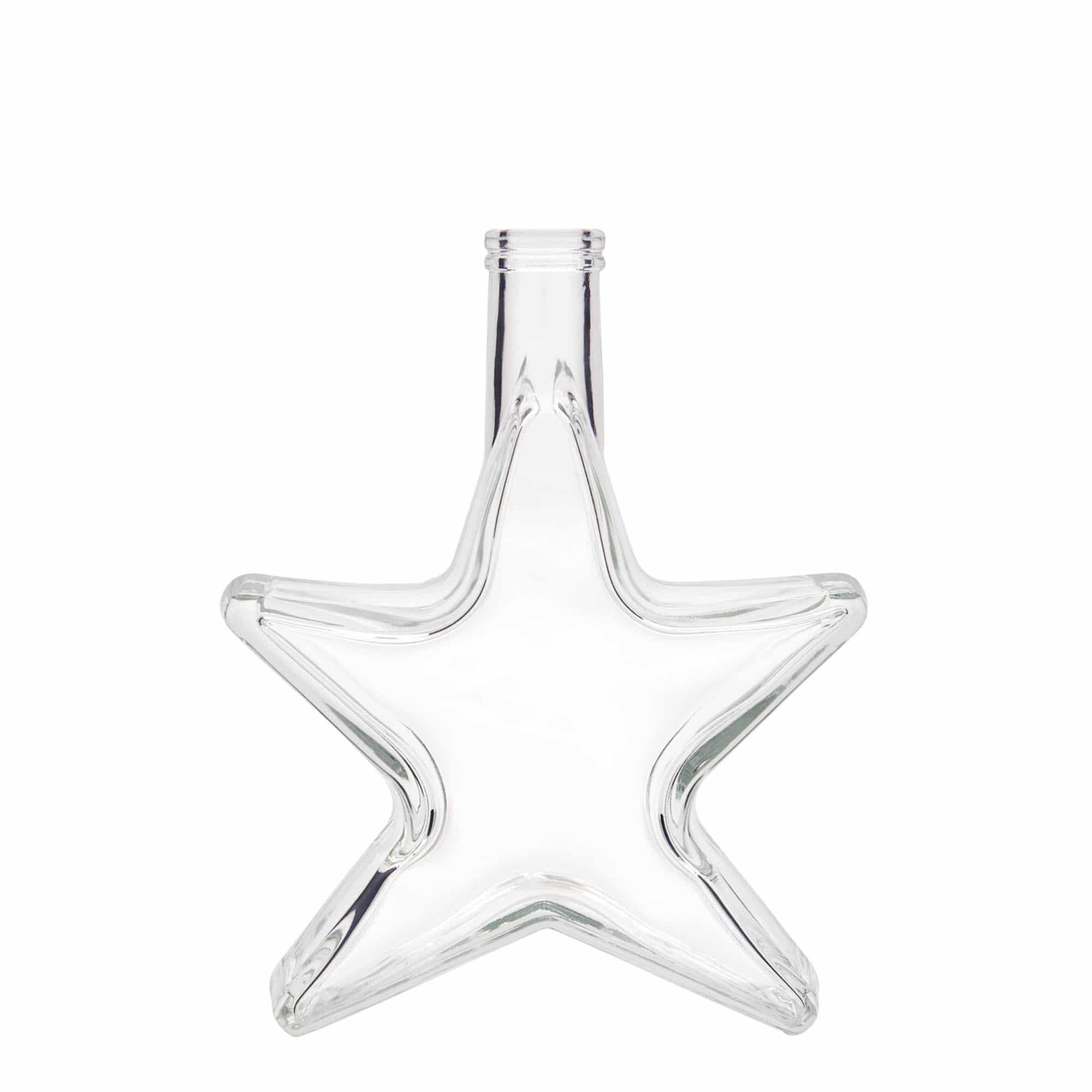 350 ml glassflaske 'Stjerne', åpning: kork