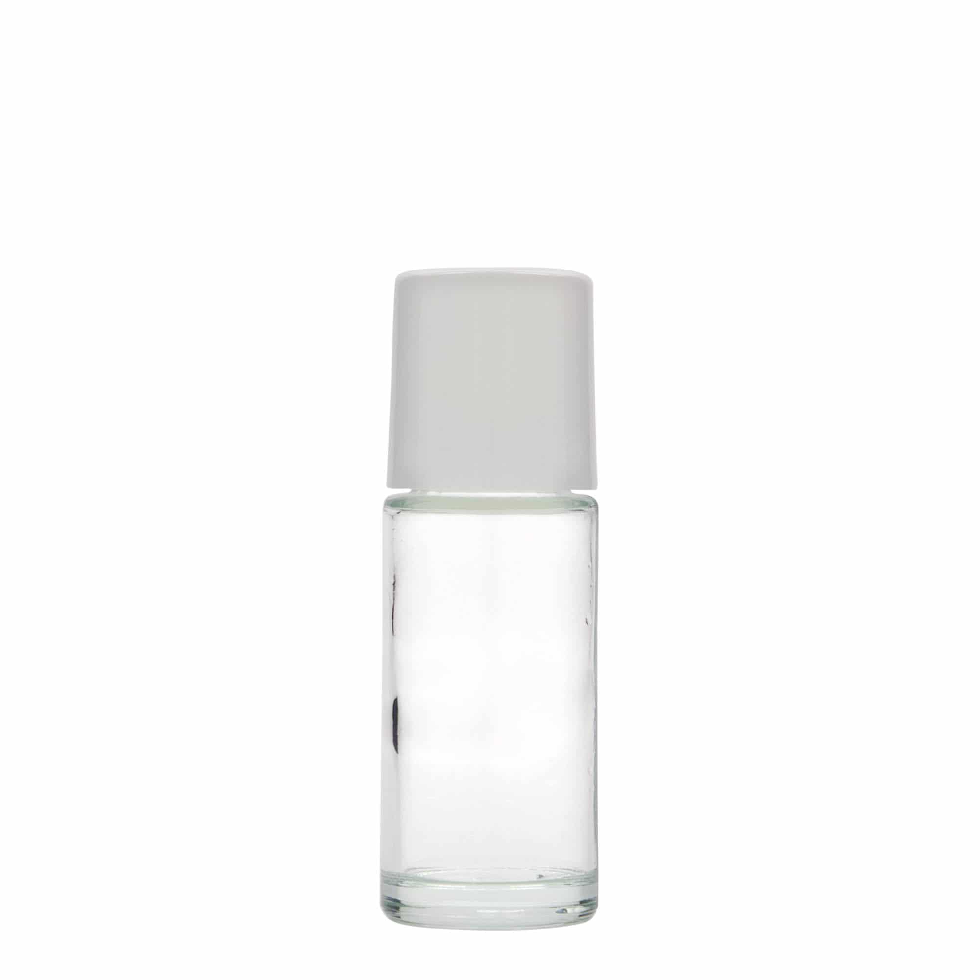 50 ml roll-on-flaske, glass, åpning: skrukork