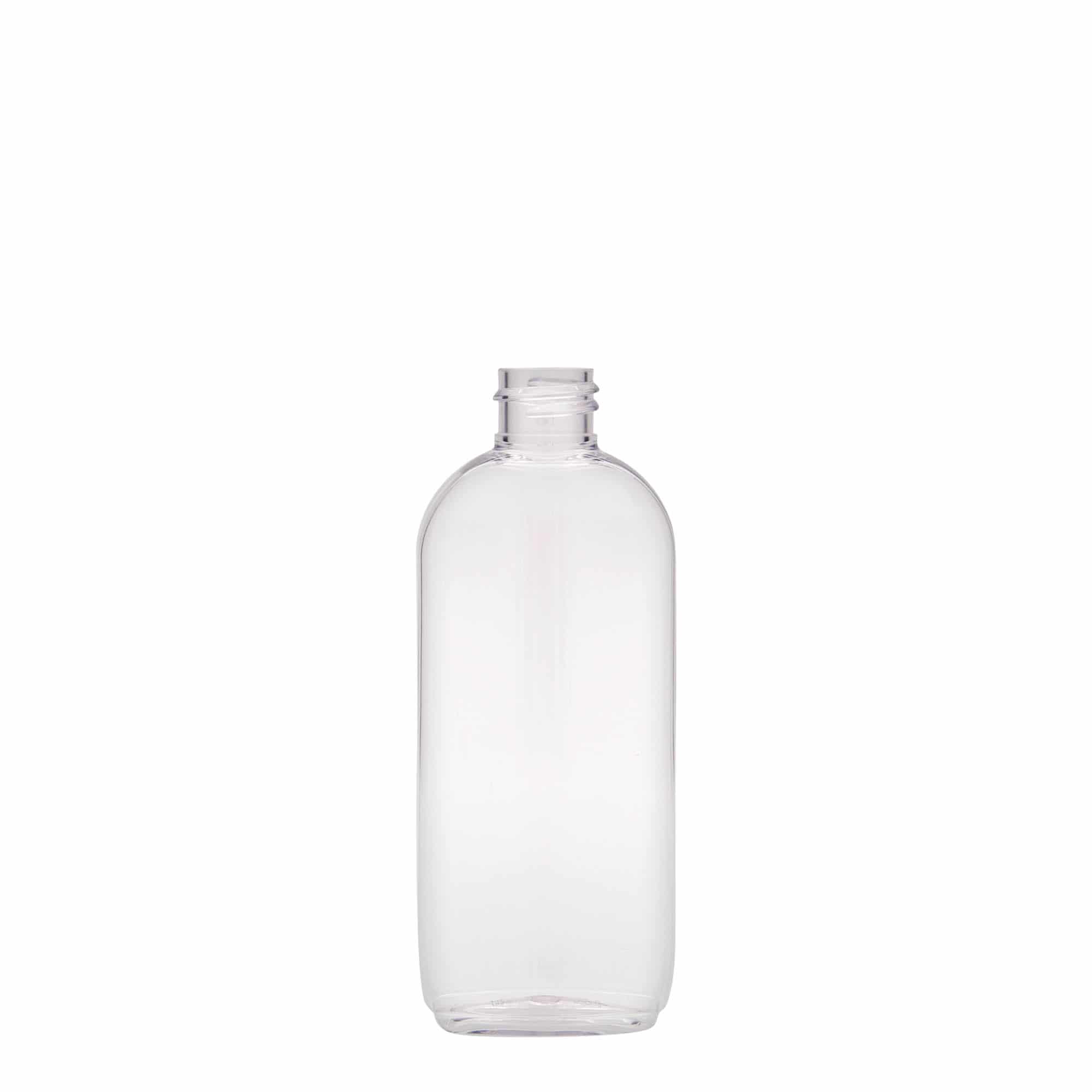 100 ml PET-flaske "Iris", oval, plast, åpning: GPI 20/410