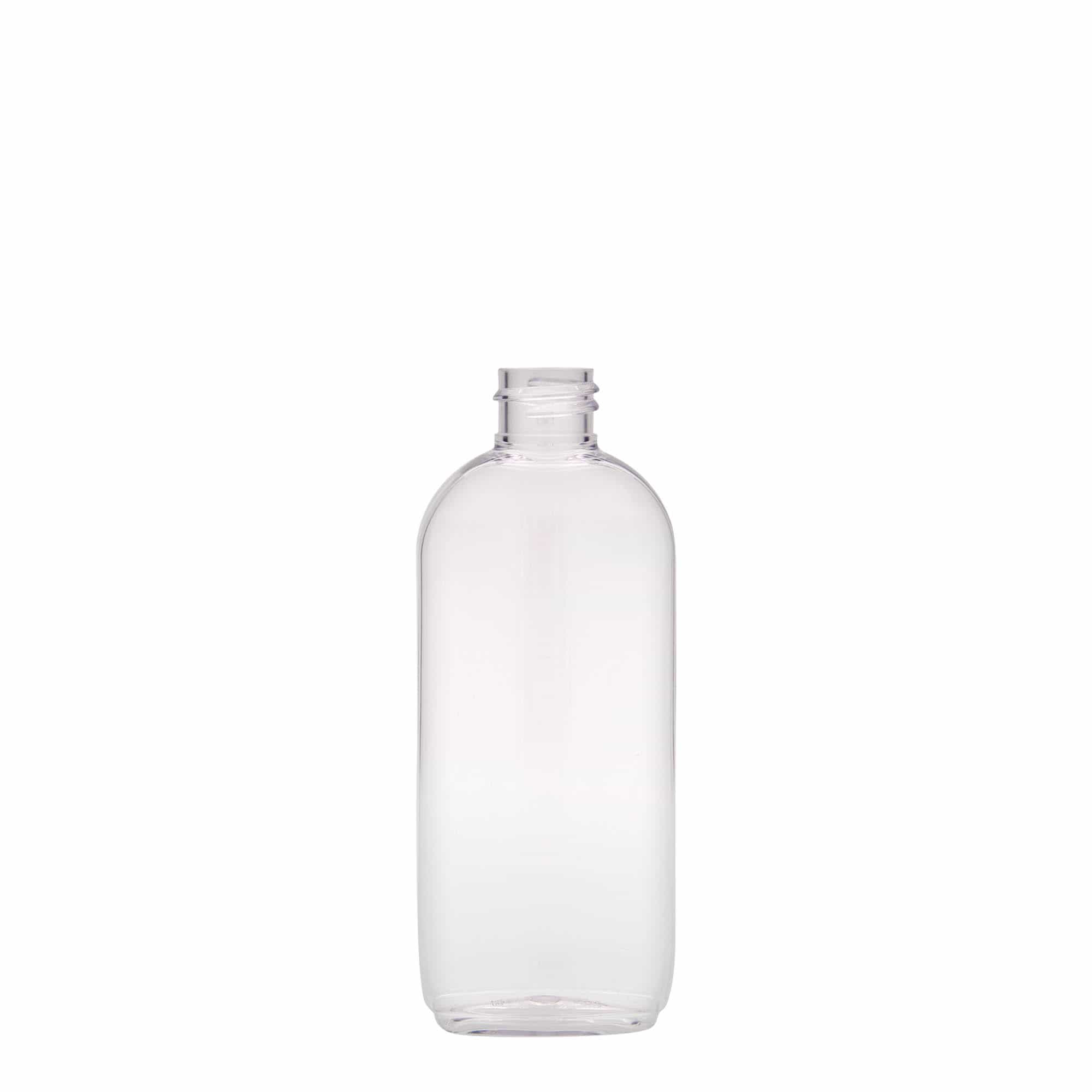 100 ml PET-flaske 'Iris', oval, plast, åpning: 20/410