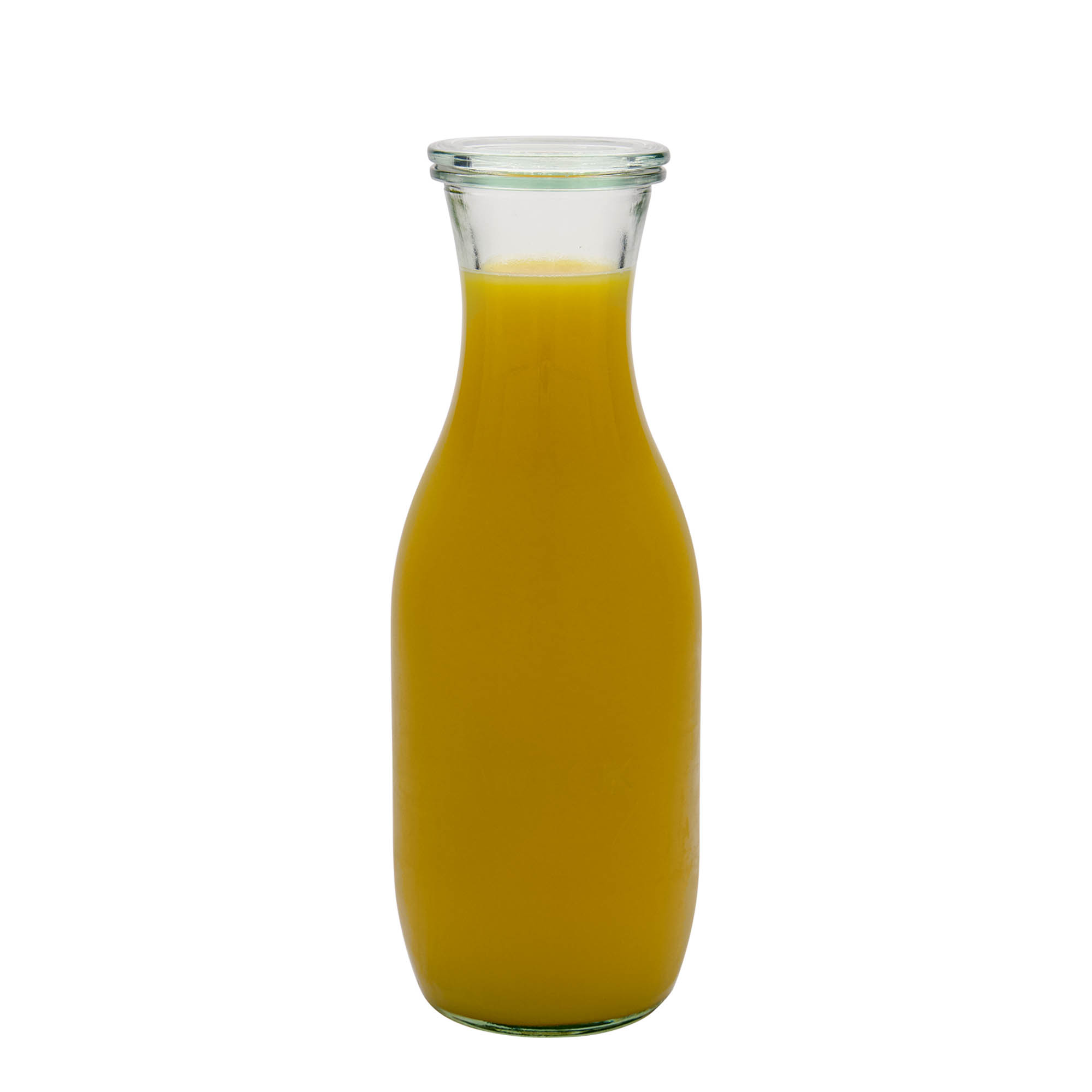 1.000 ml WECK-saftflaske #, åpning: rund kant