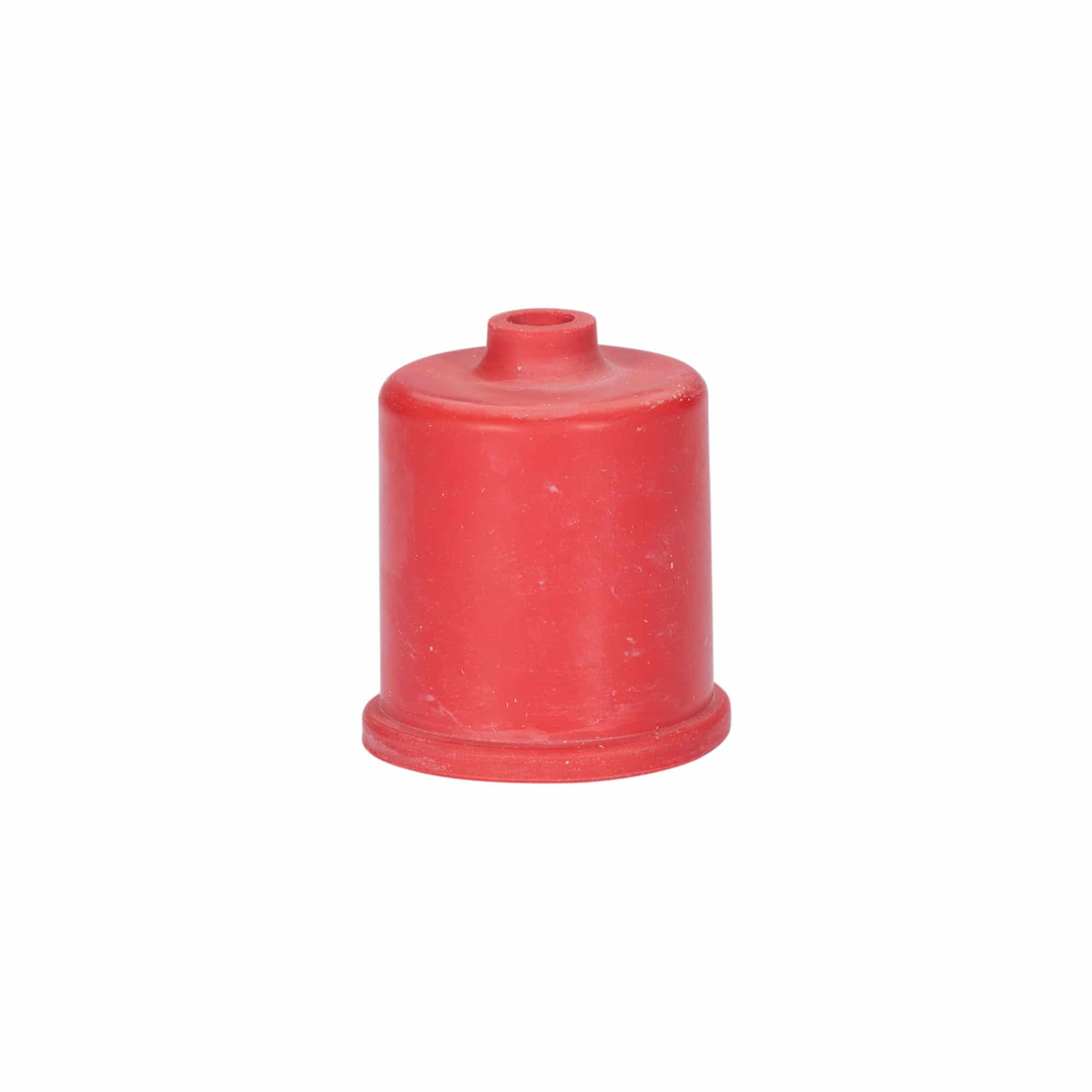 Gjæringshette type 3, gummi, rød