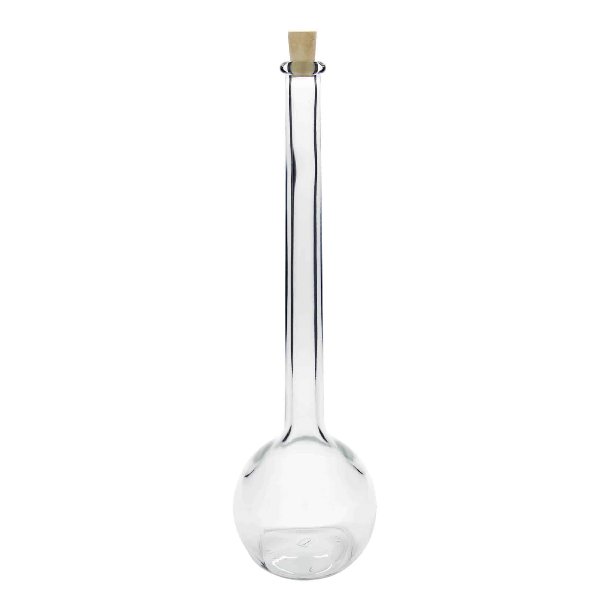 1.500 ml glassflaske 'Tulipano', åpning: kork