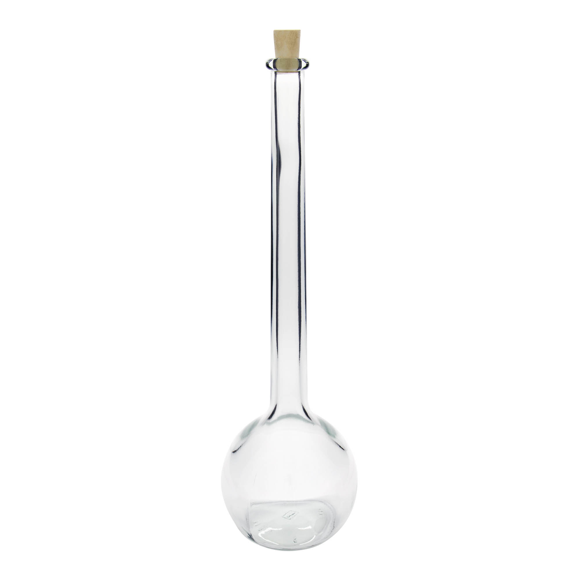 1.500 ml glassflaske 'Tulipano', åpning: kork