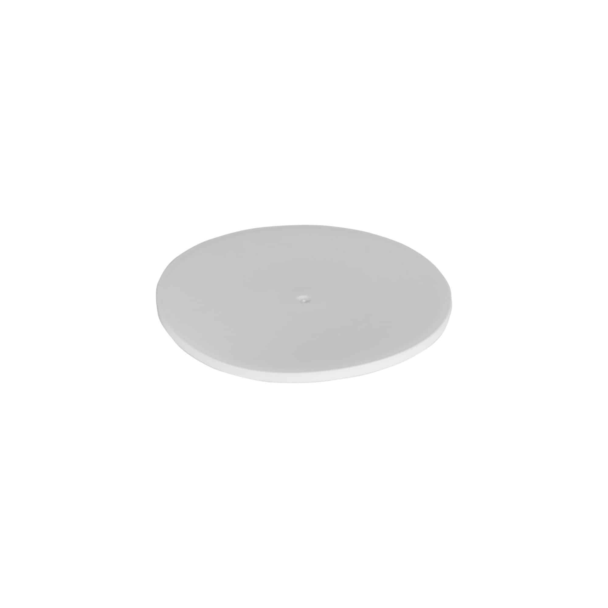 Dekkskive for 200 ml 'Bianca', PP-plast, hvit