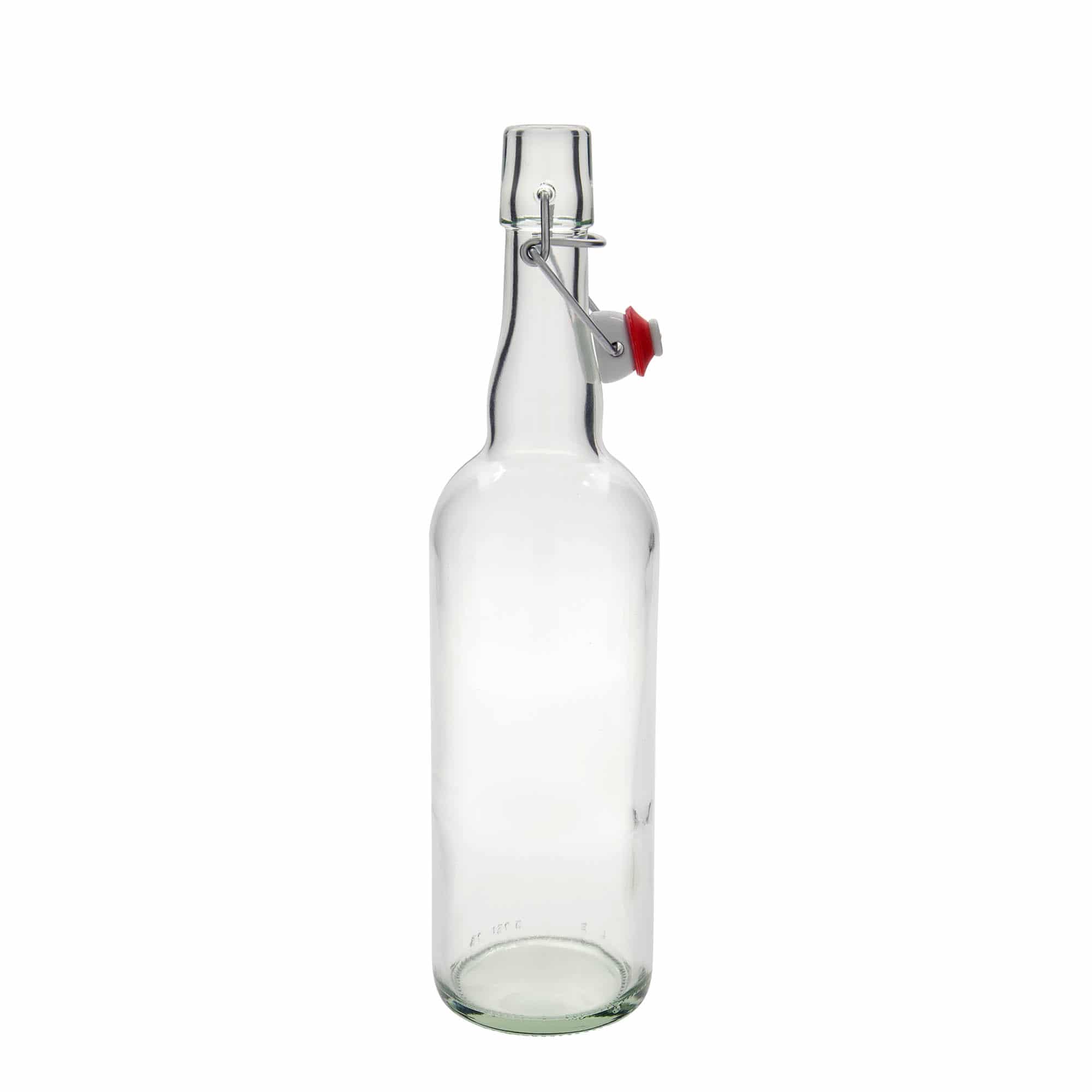 750 ml ølflaske Belgia, glass, åpning: Bøylelokk