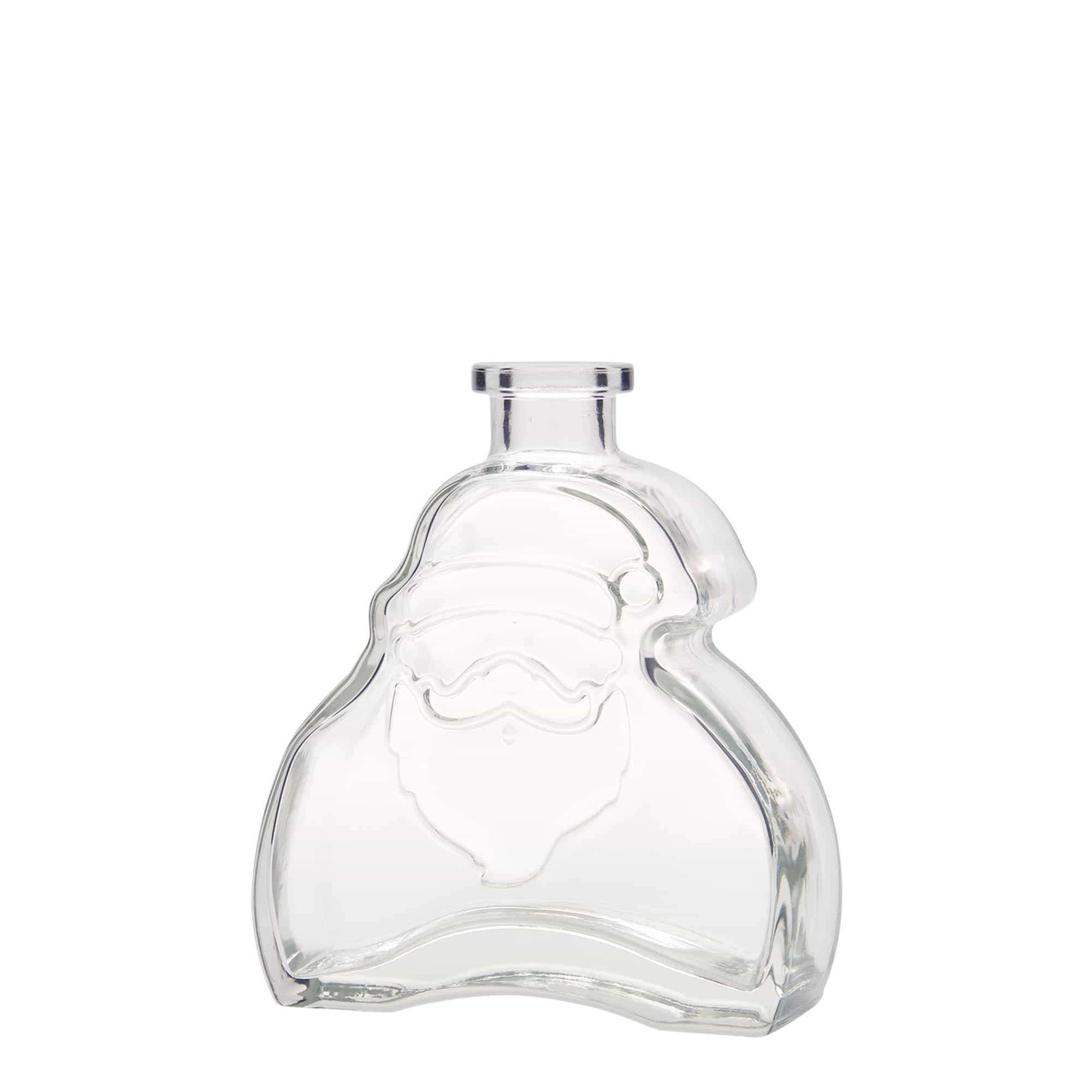 200 ml glassflaske "Santa Claus", åpning: Kork