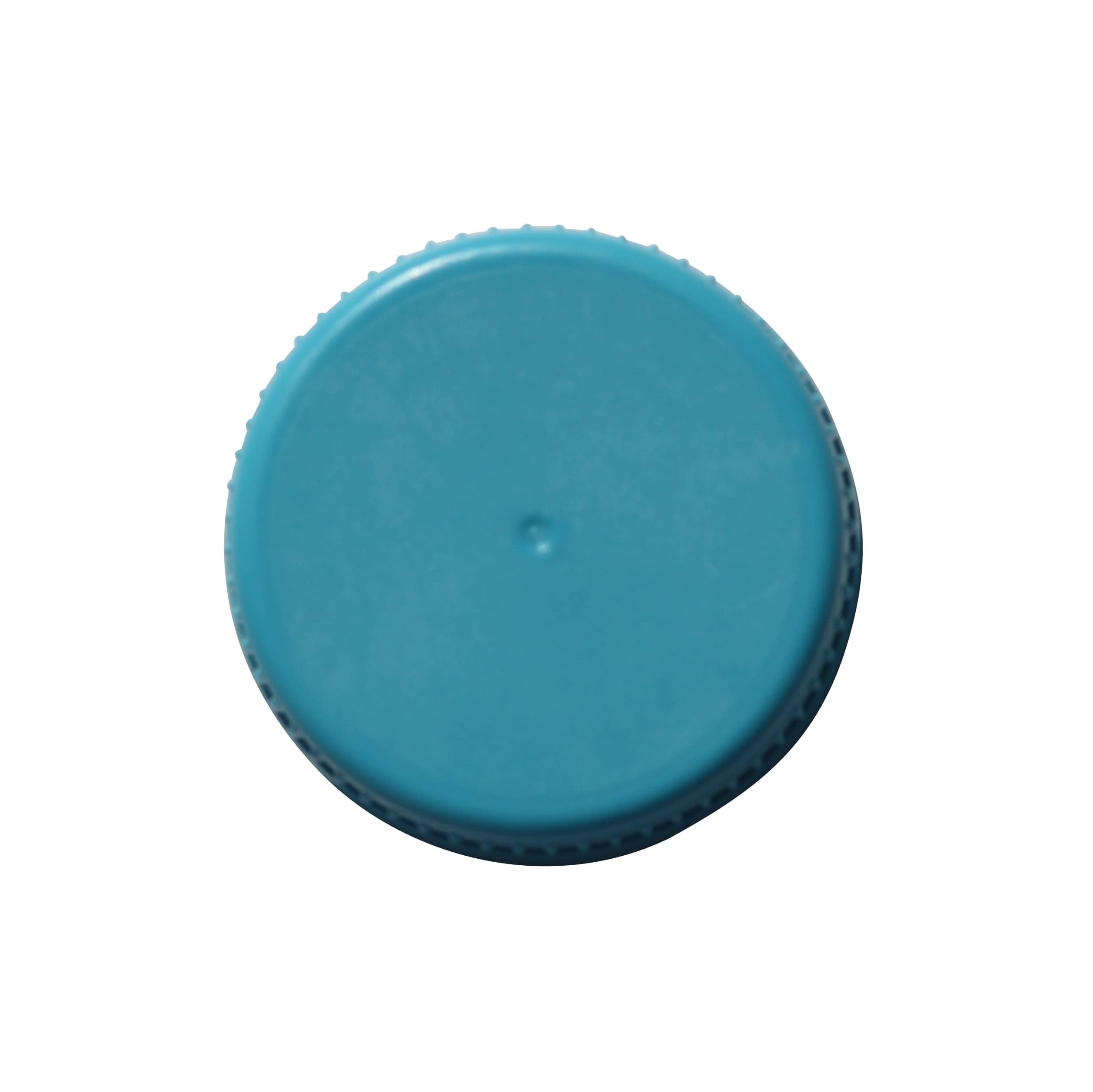 Skrulokk 40mm, PE-plast, hellblå