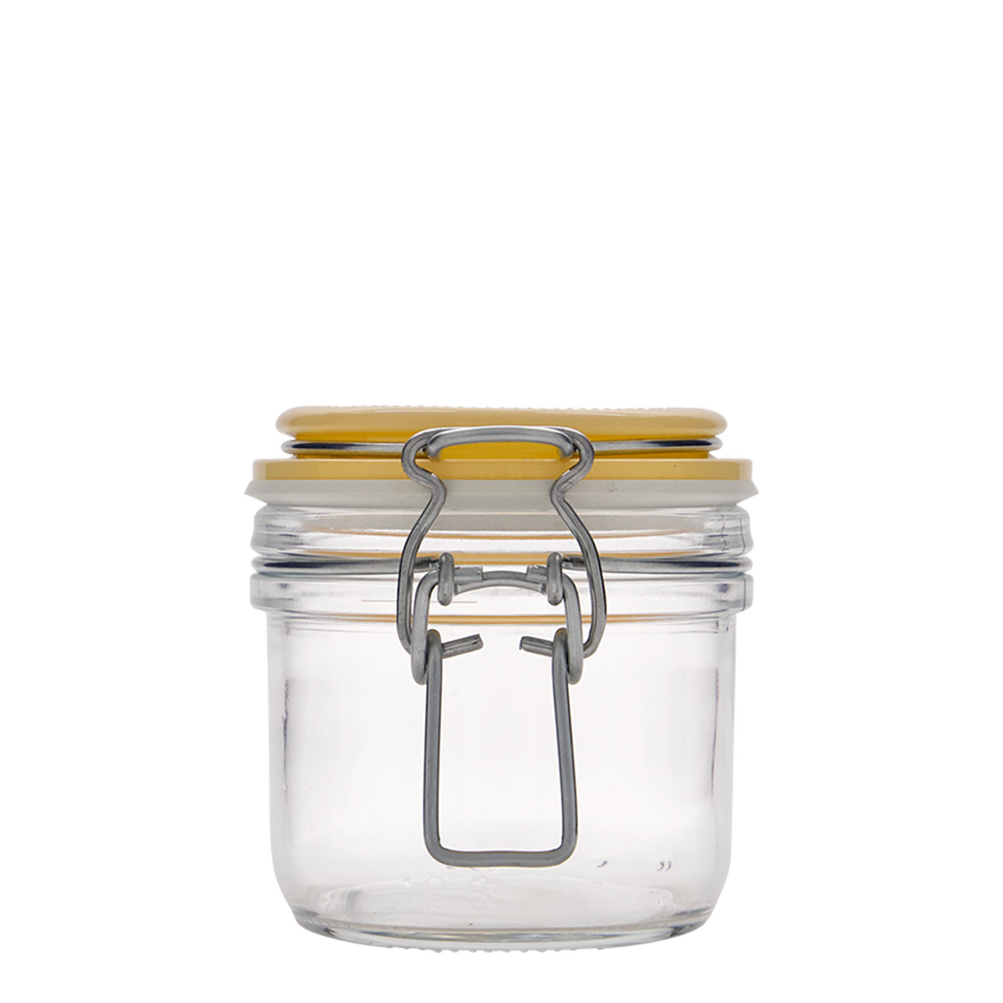 200 ml trådspenneglass 'Fido', gul, åpning: trådspenne-lukking 200 ml trådspenneglass 'Fido', gul, åpning: trådspenne-lukking