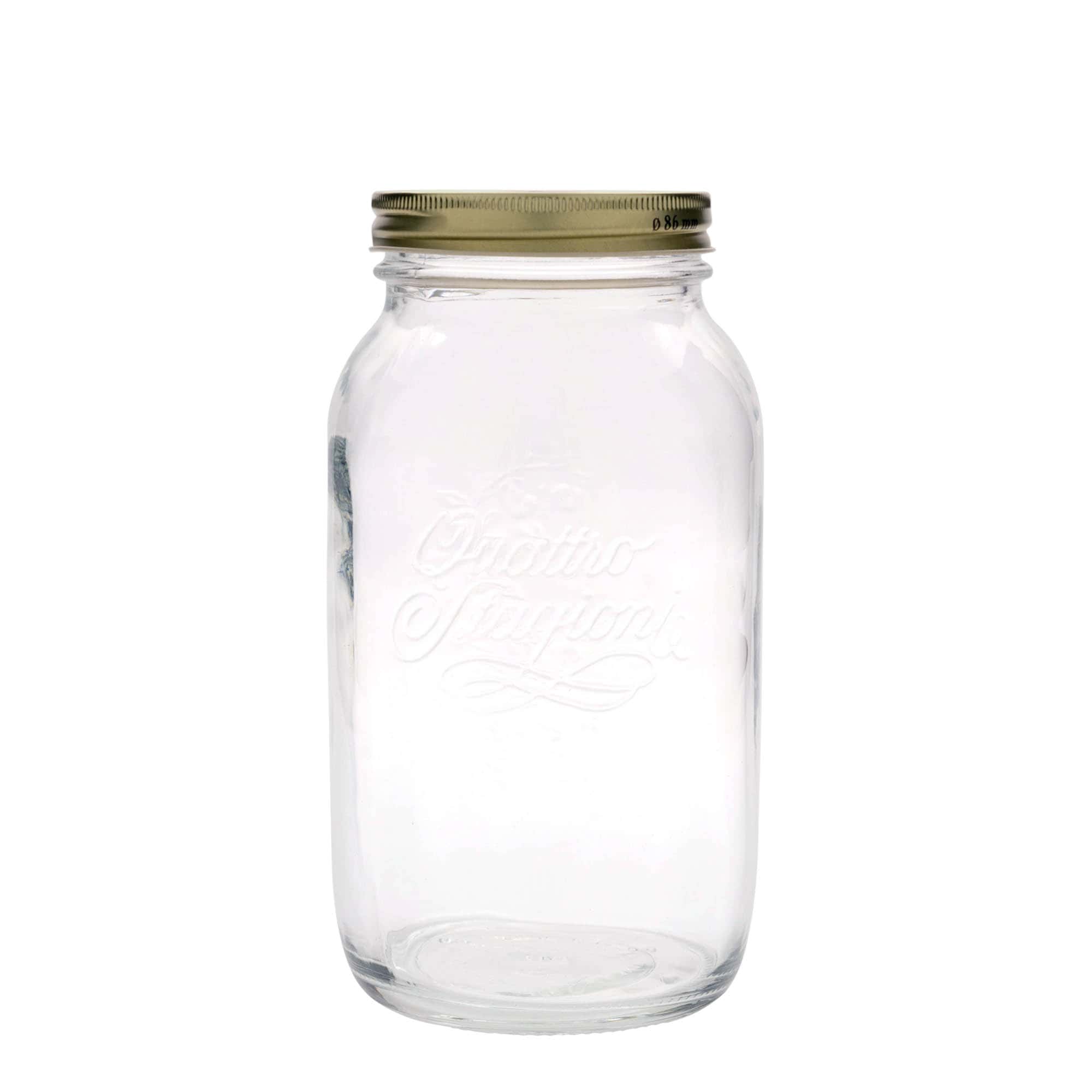 1500 ml glass "Quattro Stagioni", åpning: Skrulokk