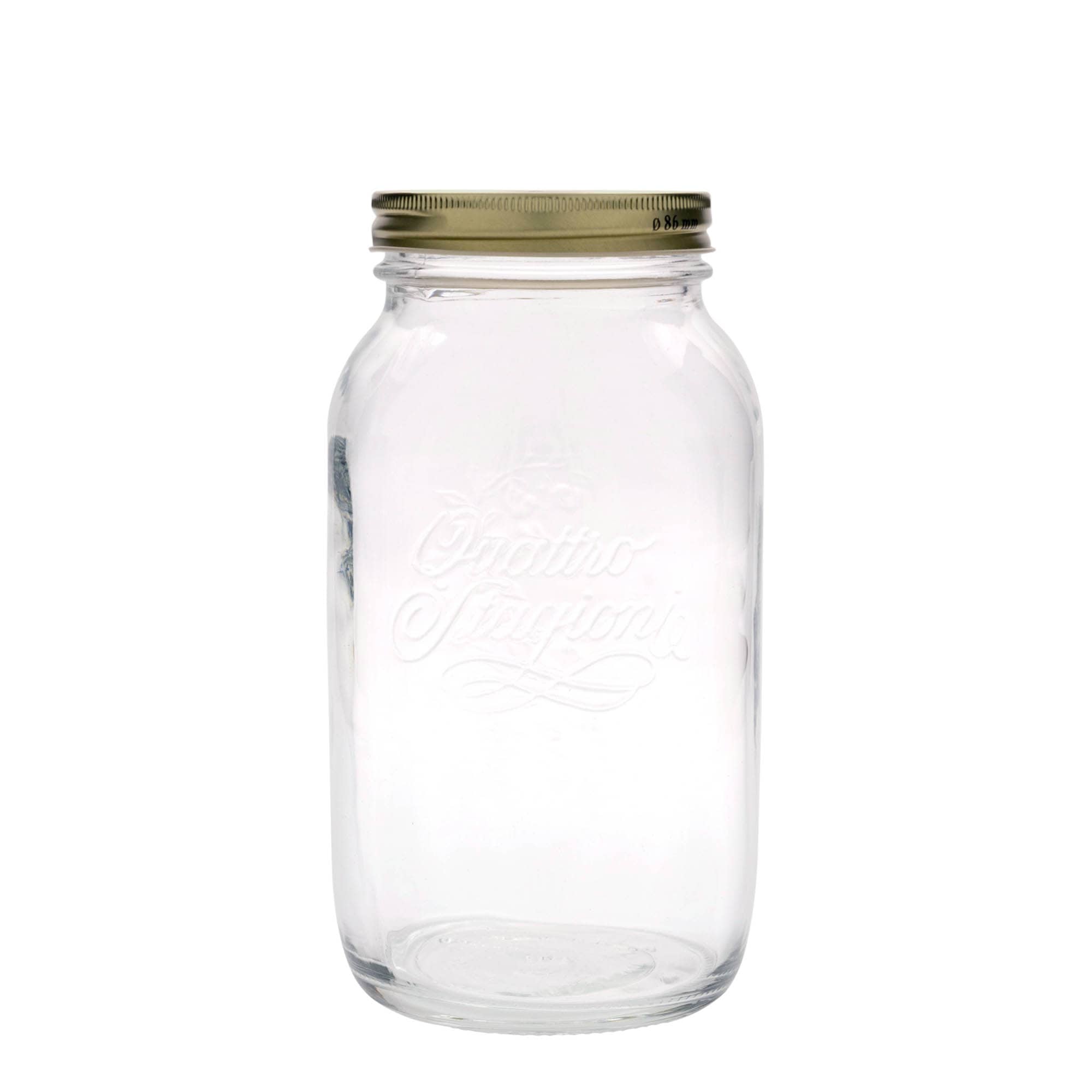 1.500 ml glass 'Quattro Stagioni', åpning: skrukork