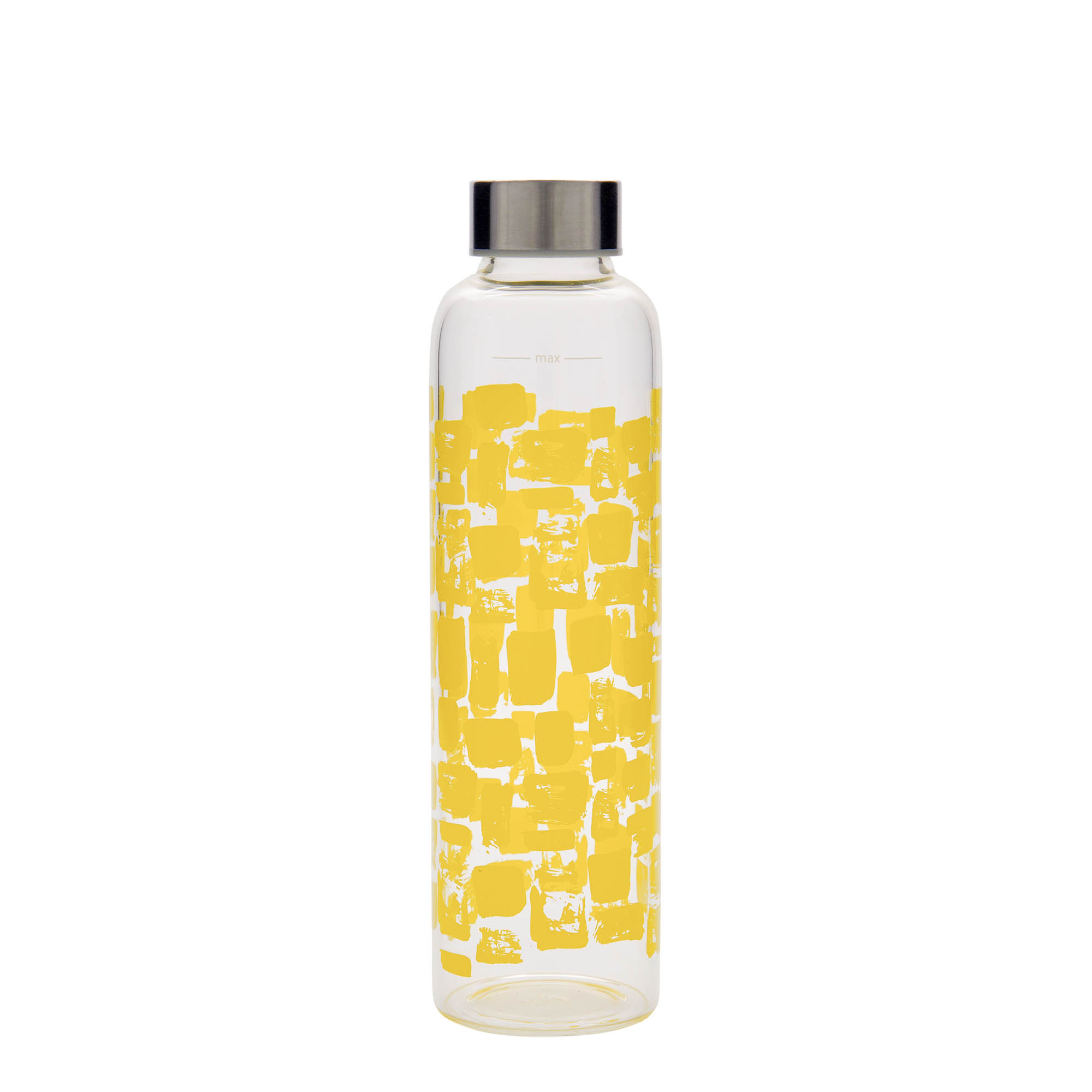 500 ml drikkeflaske 'Perseus - Gule rektangler', åpning: skrukork 500 ml drikkeflaske 'Perseus - Gule rektangler', åpning: skrukork