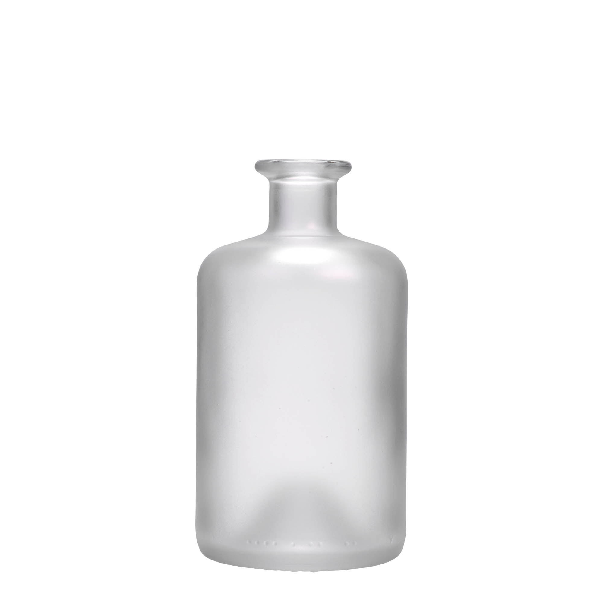 500 ml glassflaske apotek, avkjølt, åpning: kork