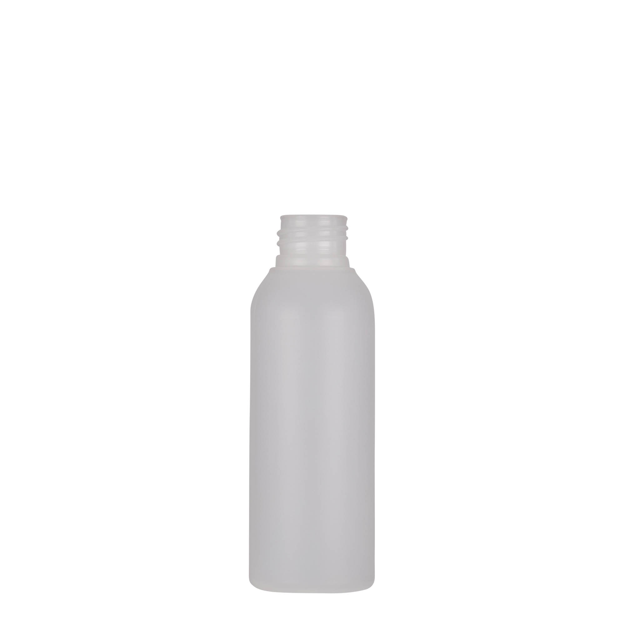 100 ml plastflaske 'Tuffy', HDPE, natur, åpning: 24/410