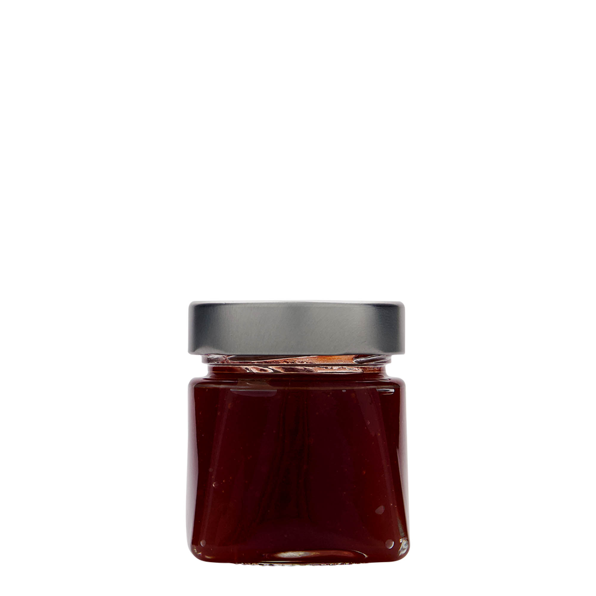 106 ml firkantet glass 'Luxor', åpning: Deep-Twist-Off (DTO 58)