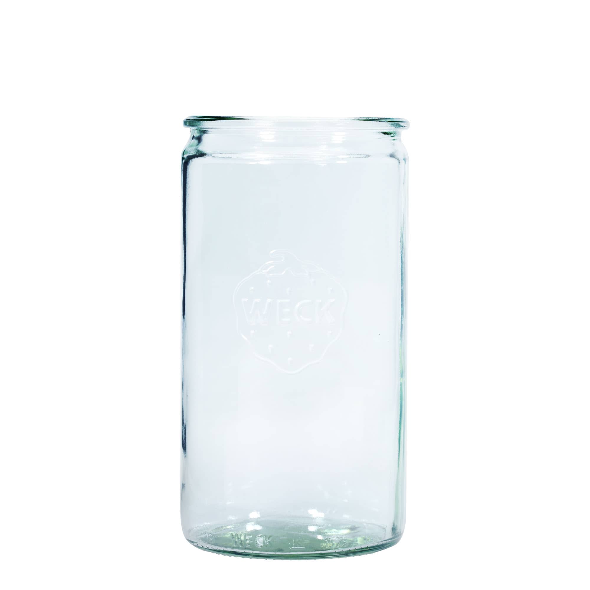 1.575 ml WECK-sylinderglass, åpning: rund kant 1.575 ml WECK-sylinderglass, åpning: rund kant