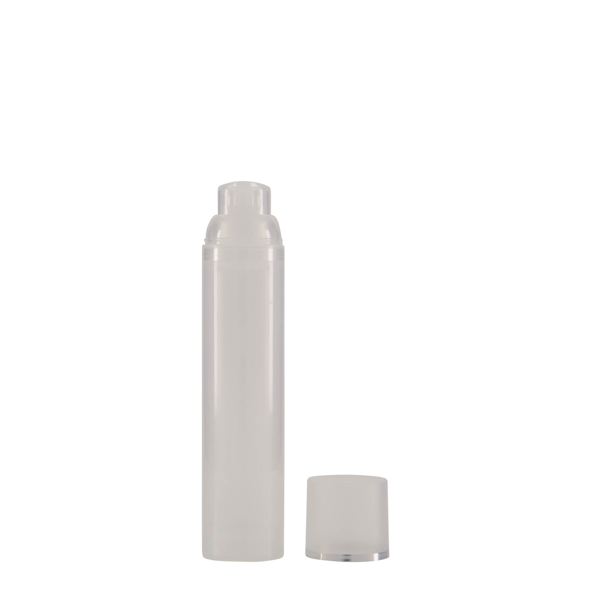 100 ml luftfri dispenser 'Mezzo', PP-plast, natur 100 ml luftfri dispenser 'Mezzo', PP-plast, natur