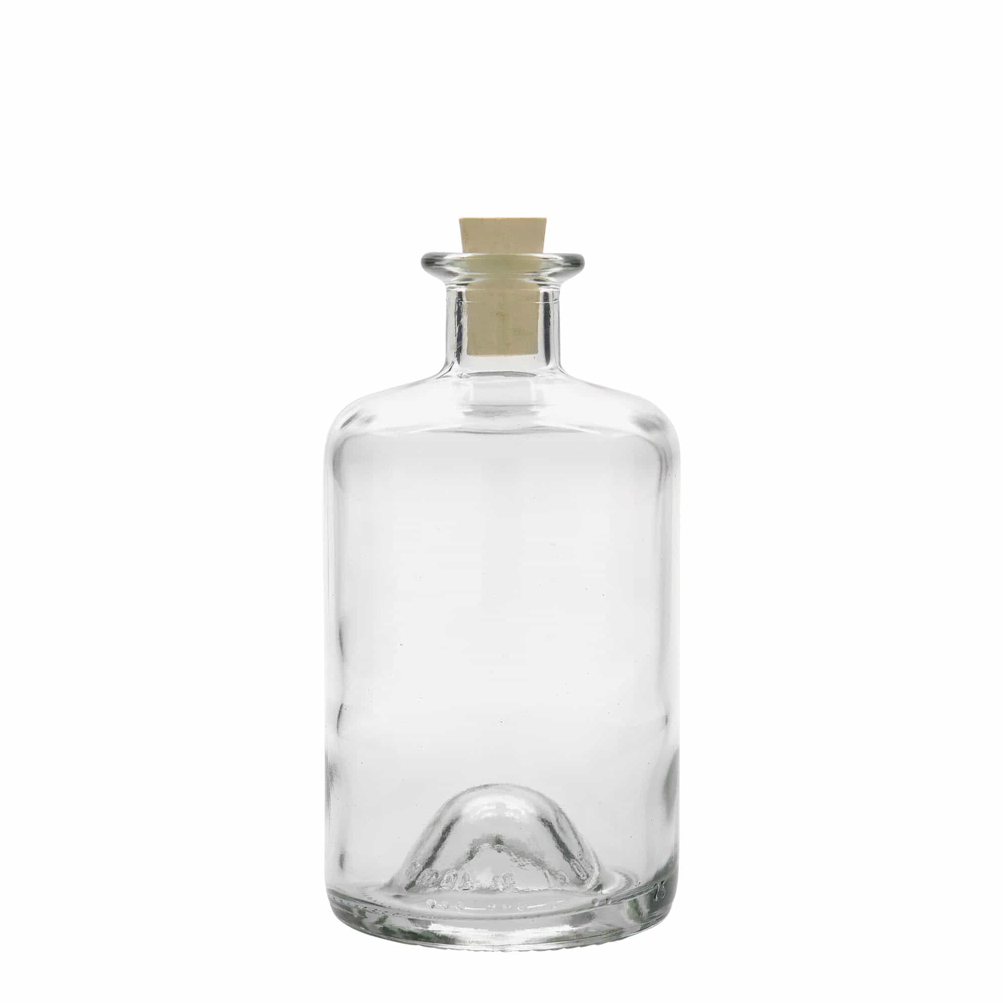 500 ml apotekerglassflaske, åpning: Kork