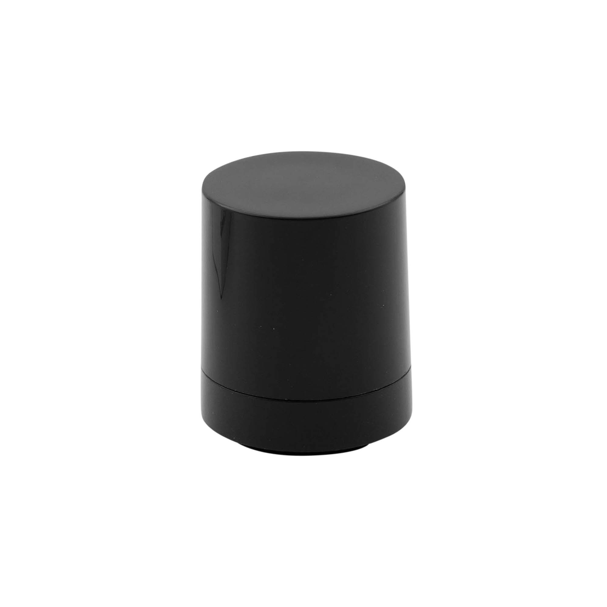 Airless dispenser pumpehode 'Micro', PP-plast, svart