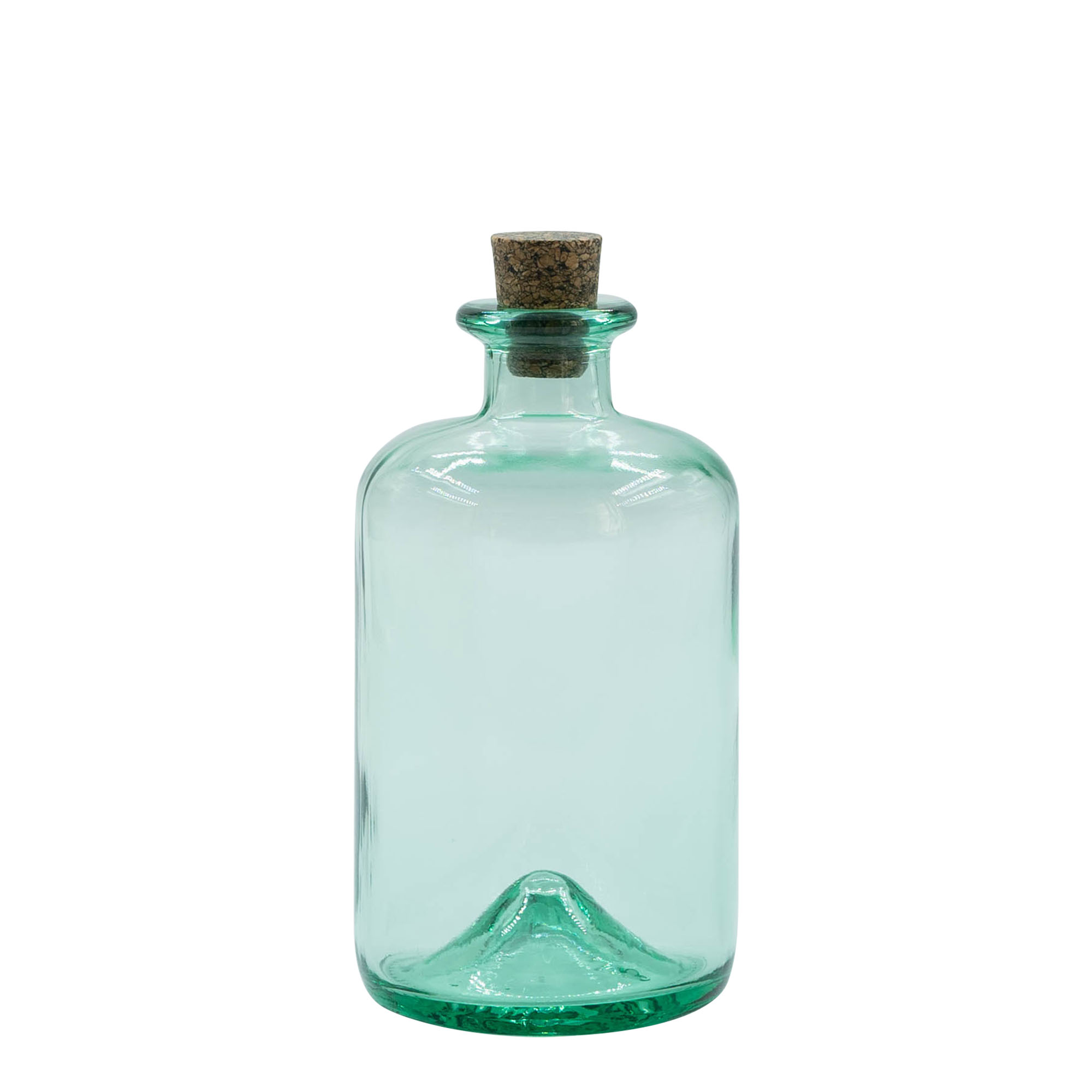 500 ml glassflaske 'Pharma', åpning: kork