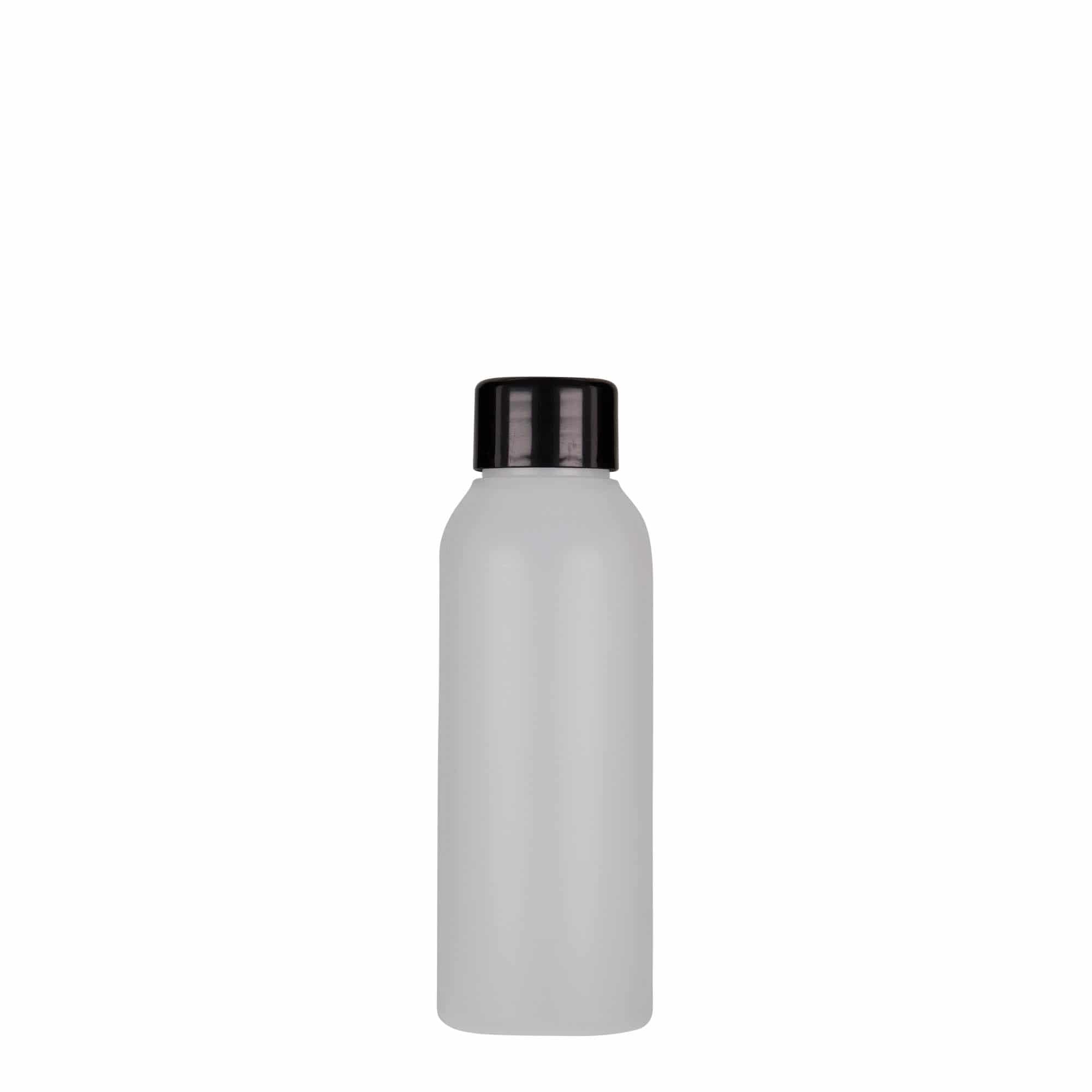 100 ml plastflaske "Tuffy", HDPE, natur, åpning: GPI 24/410
