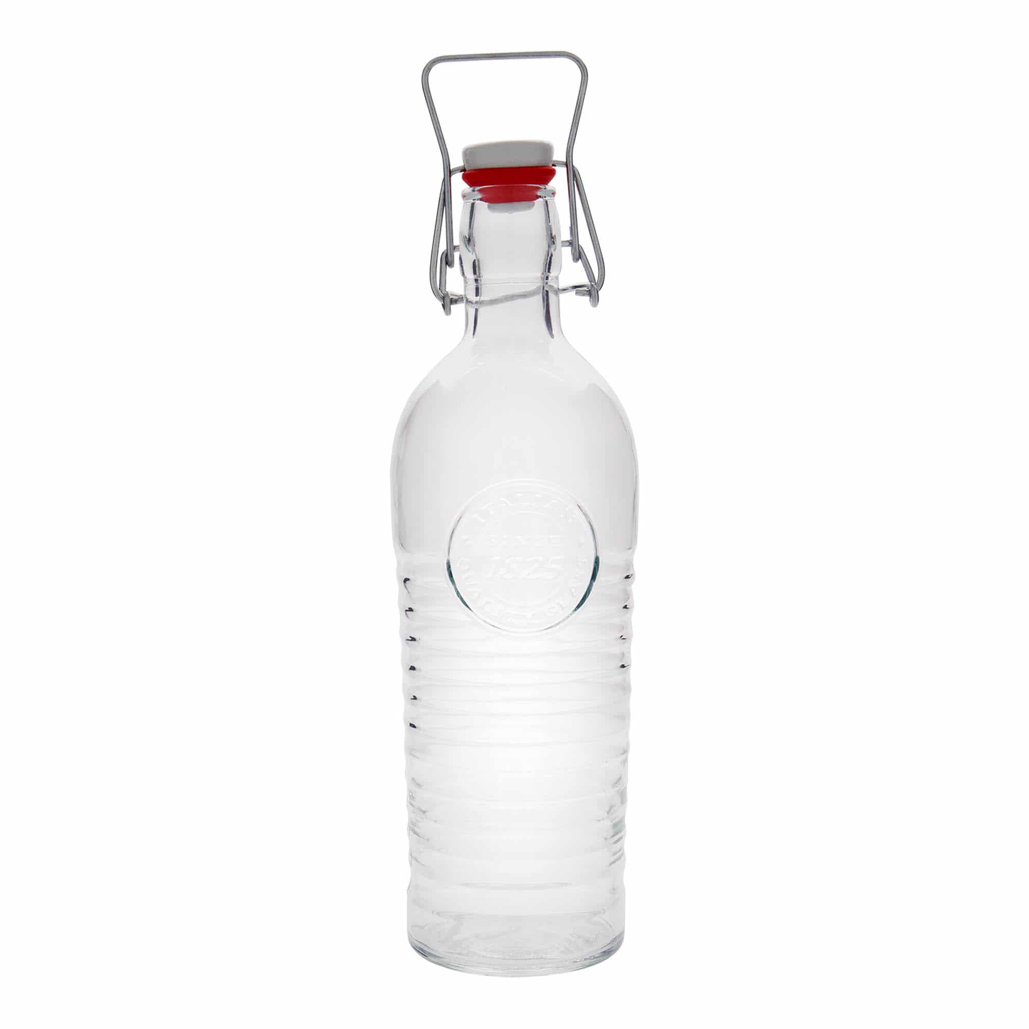 1.200 ml glassflaske "Officina 1825", åpning: Bøylelokk 1.200 ml glassflaske "Officina 1825", åpning: Bøylelokk