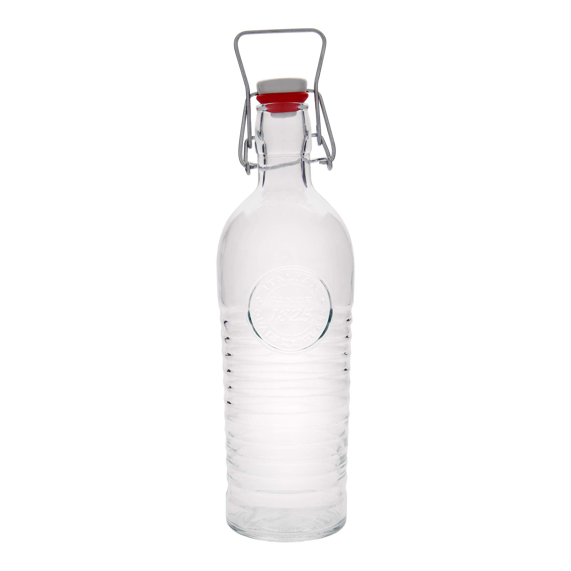 1.200 ml glassflaske 'Officina 1825', åpning: patentkork 1.200 ml glassflaske 'Officina 1825', åpning: patentkork